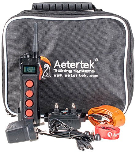 Aeteretk At-919C Submersible Electronic Dog Training Shock Collar 1000 Yard Remote Rechargeable Stop Bark Collar (One Dog Collar