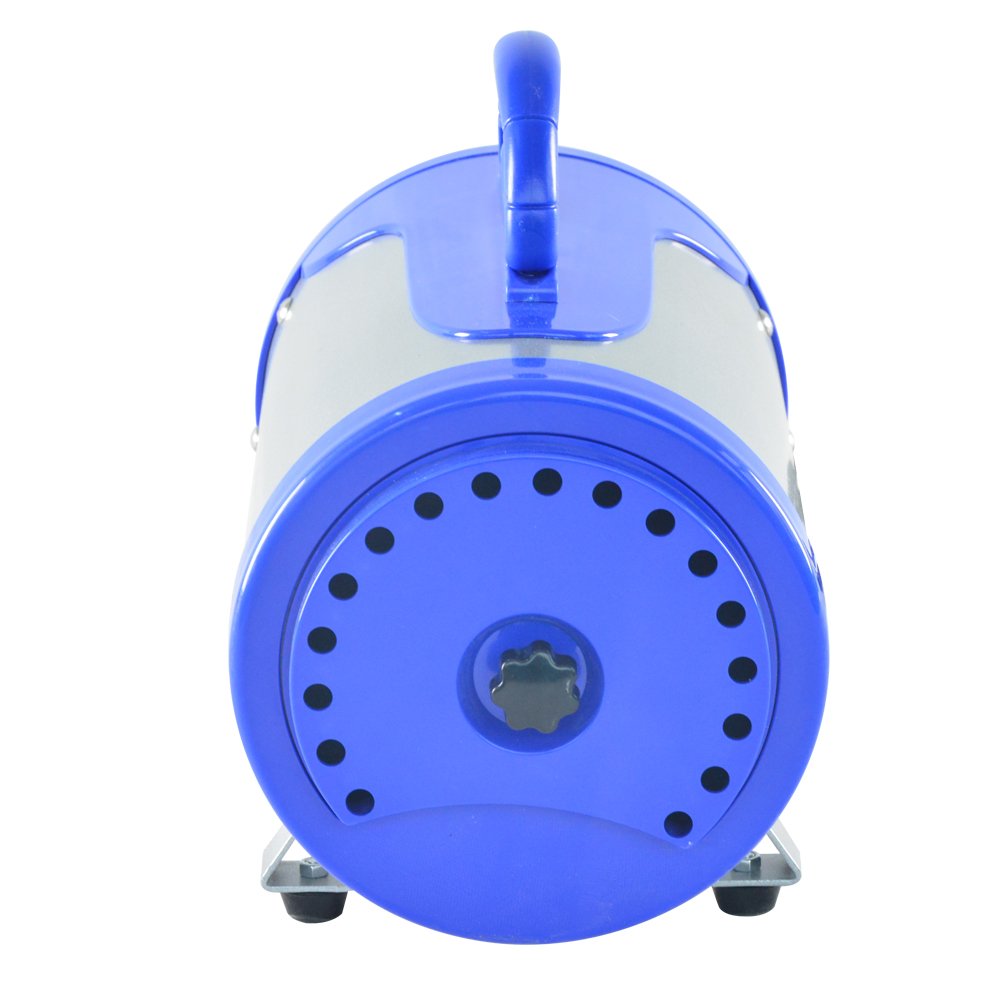 SHELANDY Pet Hair Force Dryer Blower with Heater, Blue, Model STL-1902, Copper Material, 1 Unit