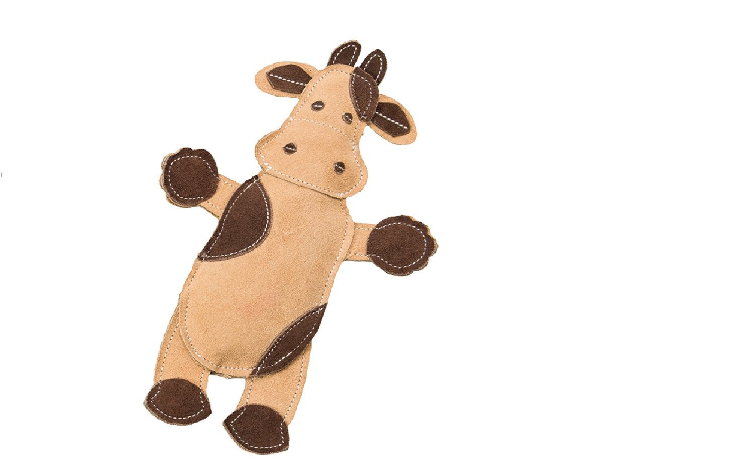 Spot Ethical Pets Dura-Fused Leather Assorted Barnyard Animals Dog Toys, 11'' For Medium Breeds