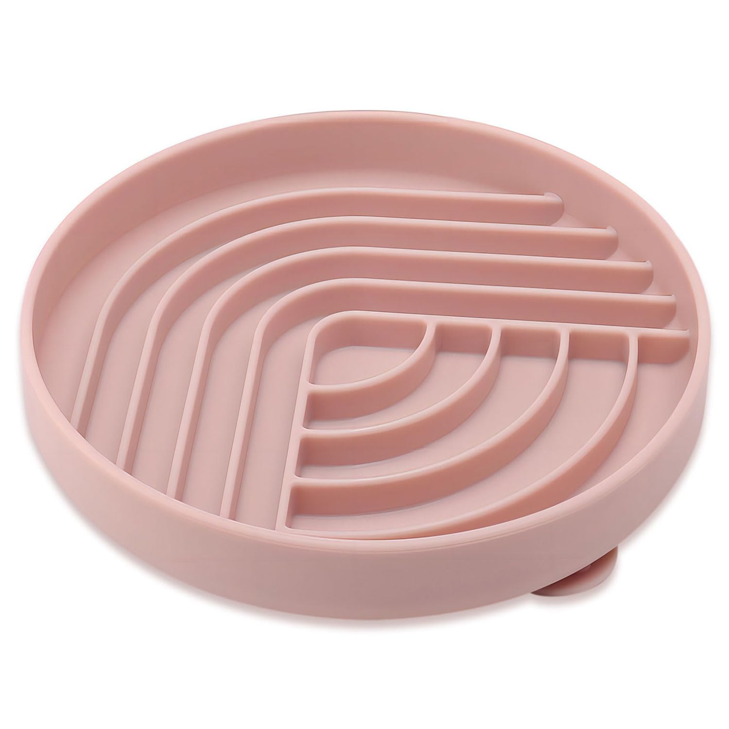 Evenco Slow Feeder Dog Bowls, Slowdown Bowl - Silicone Dog Feeding Bowls With Suction Cups For Puppies, Modern Lick Mat Design, 