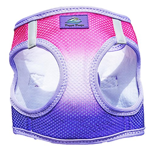 Doggie Design Dog Harness - No Choke Dog Harness, Dog Vest, Mesh Polyester, Pet Harness, Simple Step In Design, Harness For Dog - Raspberry Sundae, 3Xl