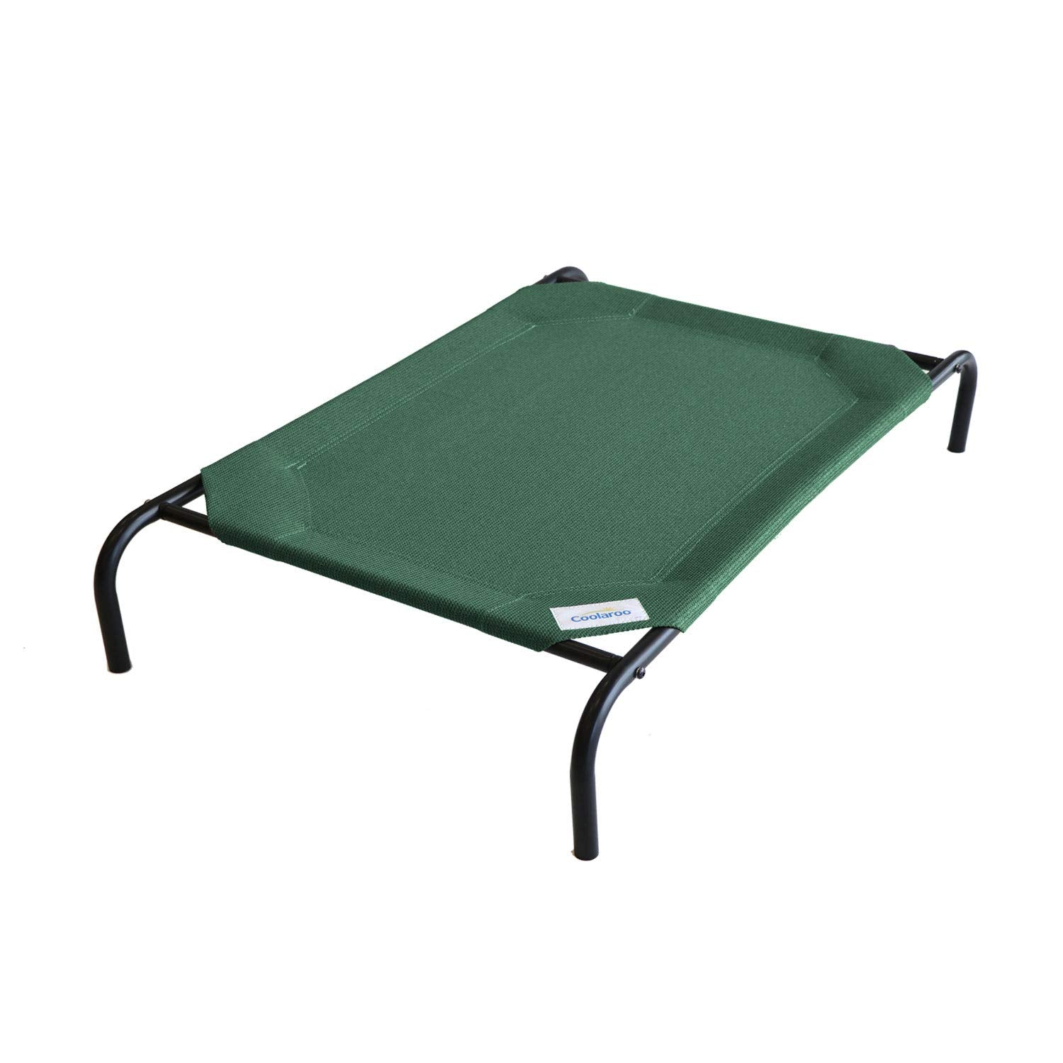 Coolaroo Gale Pacific The Original Cooling Elevated Dog Bed, Indoor And Outdoor, Large, Brunswick Green, 51.00' X 31.50' X 8.00'