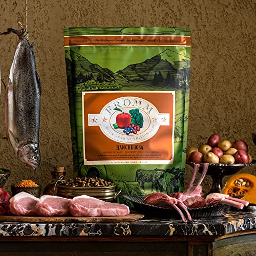 Fromm Four-Star Nutritionals Rancherosa Dog Food - Premium Dry Dog Food - Beef Recipe - 12 lb