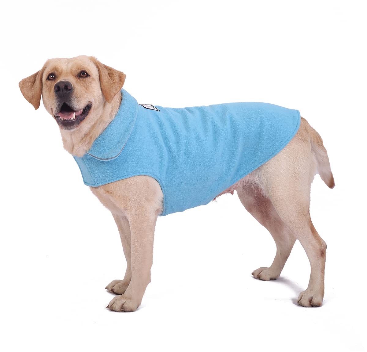 Fleece Dog Coat Pet Jacket Reflective For Cold Weather For Extra Large To Small Pets(Red,2Xl)