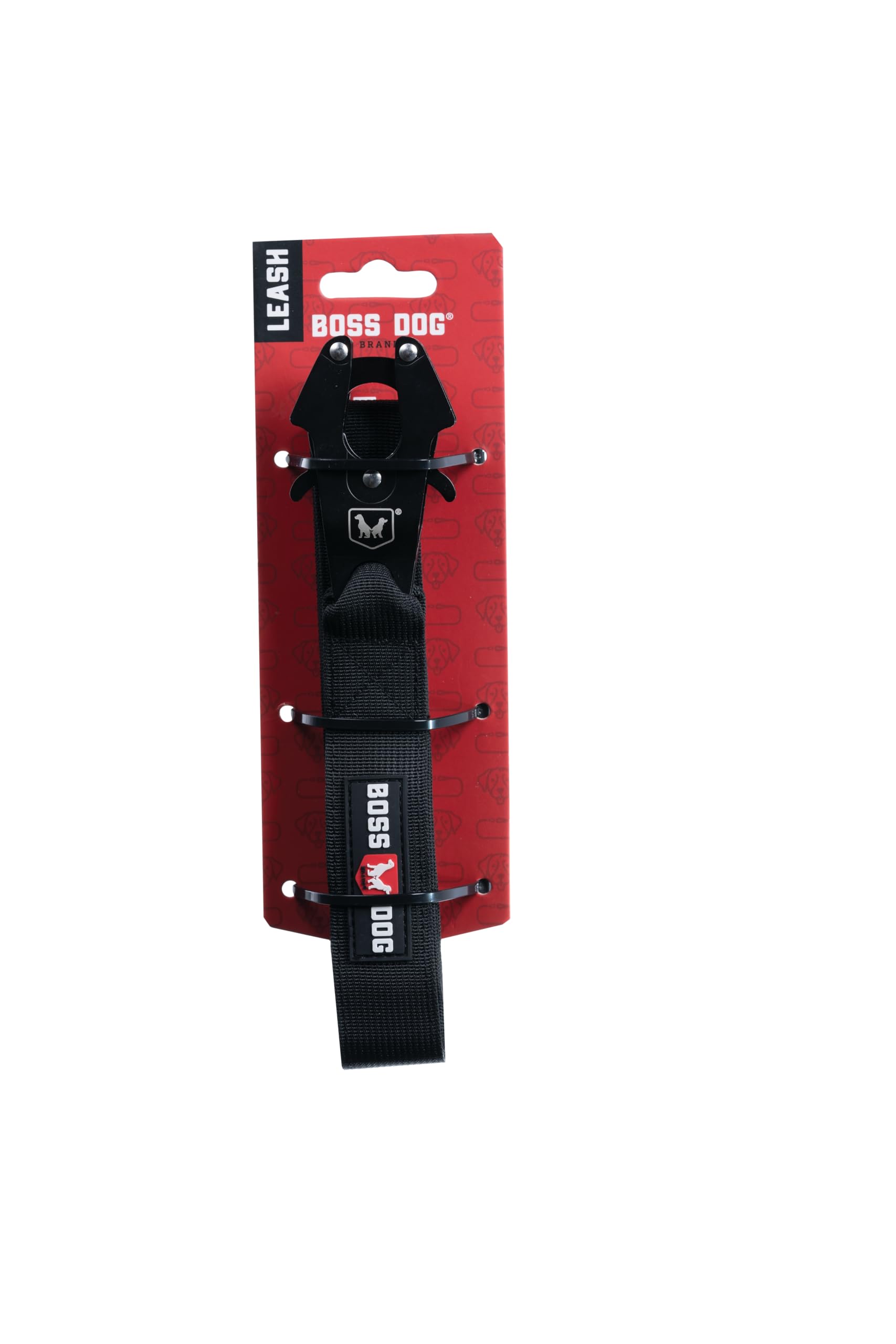 Boss Dog Tactical Leash, Black, 4 Ft