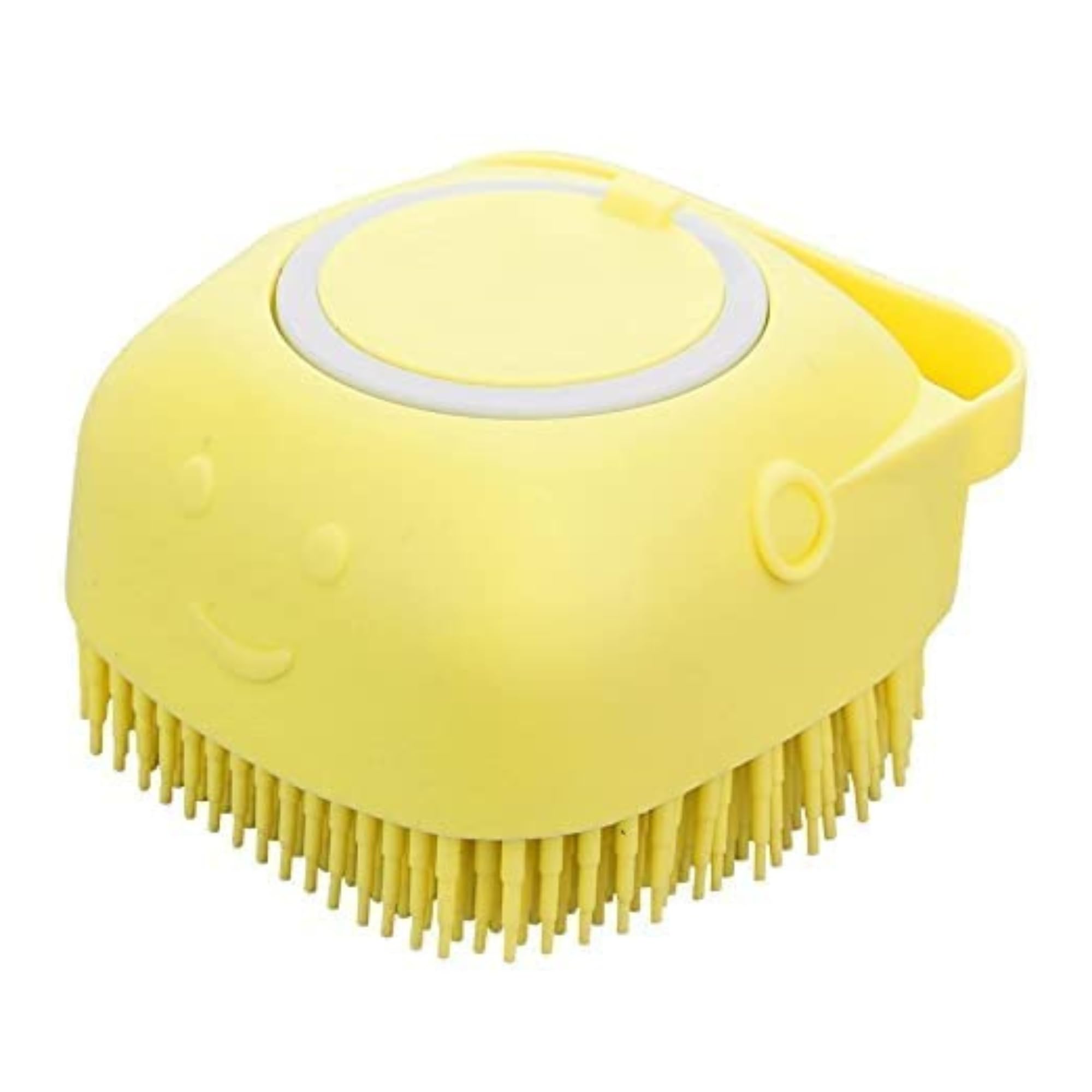 Kittupet Dog Cat Bath Brush Comb Silicone Rubber Dog Grooming Brush Silicone Puppy Massage Brush Hair Fur Grooming Cleaning Brus