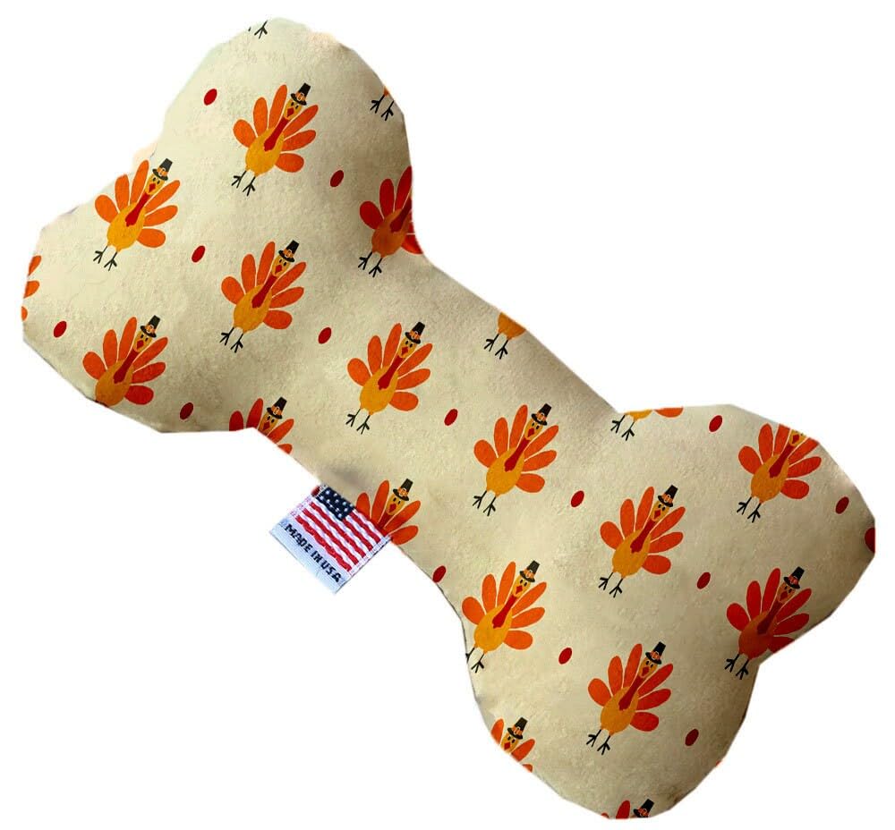 Pet and Dog Plush Heart or Bone Toy, "Sports Fan Group" (Available in different sizes, and 4 different pattern options!) Footballs 6" Plush Heart
