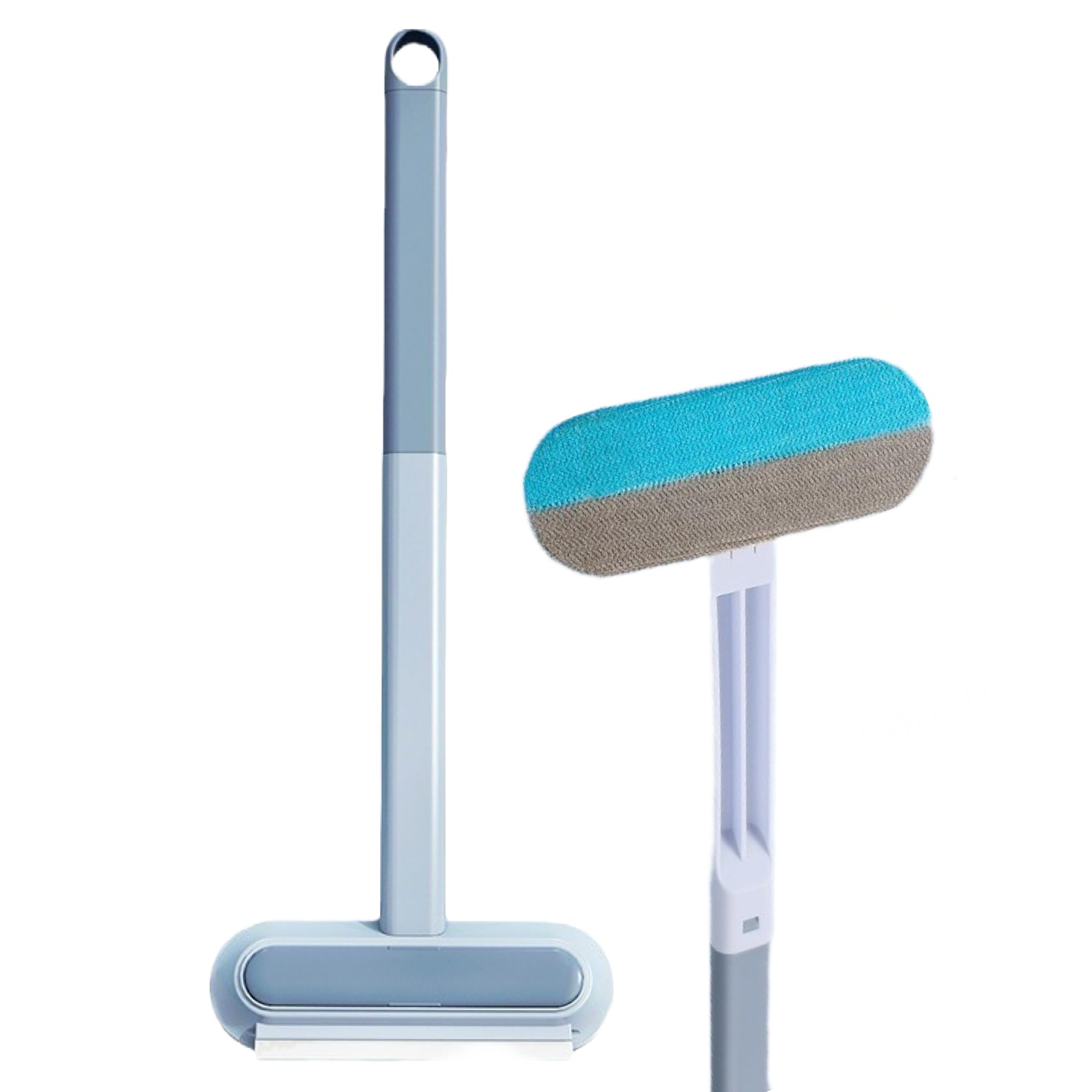 3In1 Pet Hair Remover Brush  Long Handle, Multifuctional Tool For Pet Hair Removal On Furniture, Carpets, And Clothing