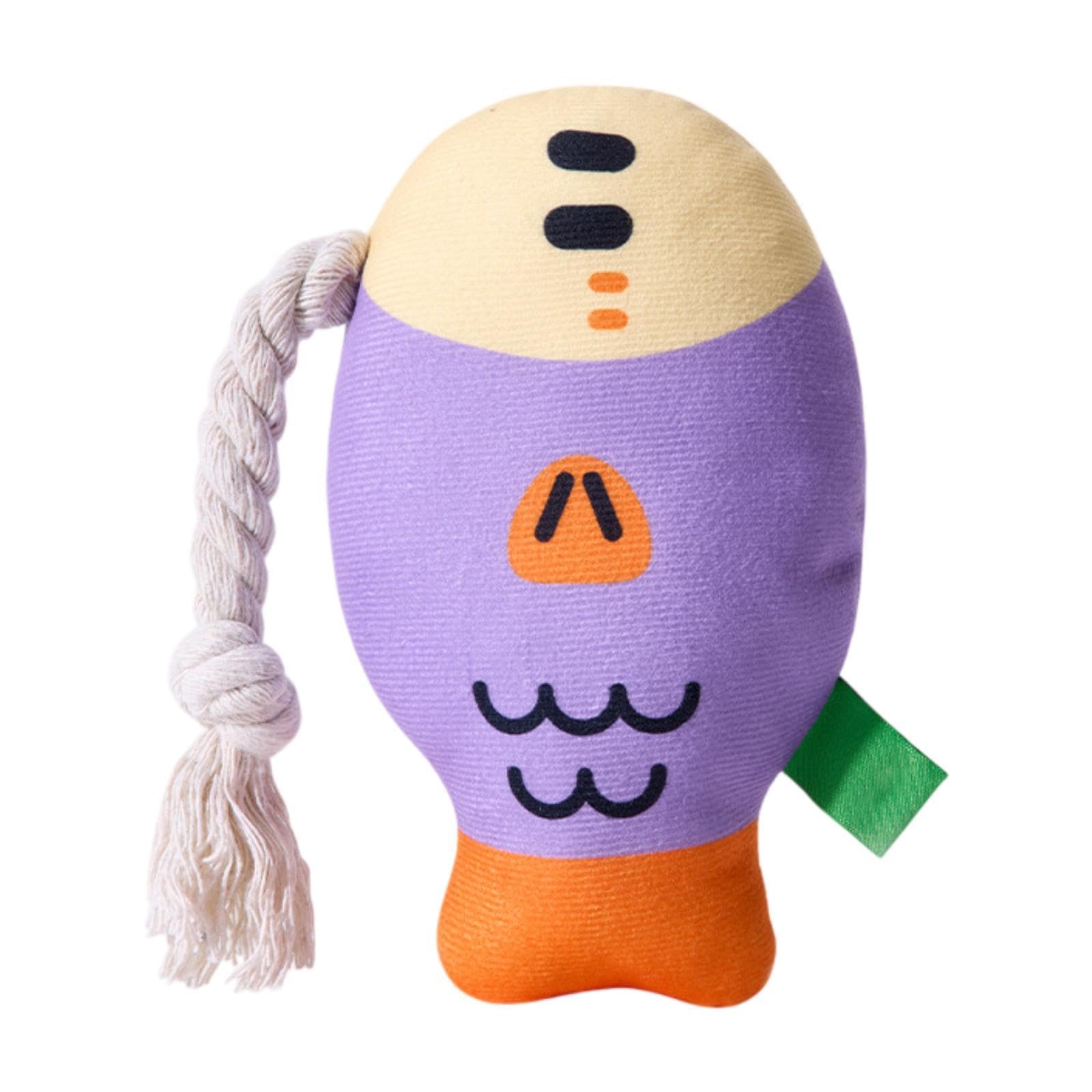 Heavenglow Dog Squeaky Toy Soft Puppy Toy Dog Enrichment Toy Sturdy Cute For Puppy Dogs Purple | Dog Supplies