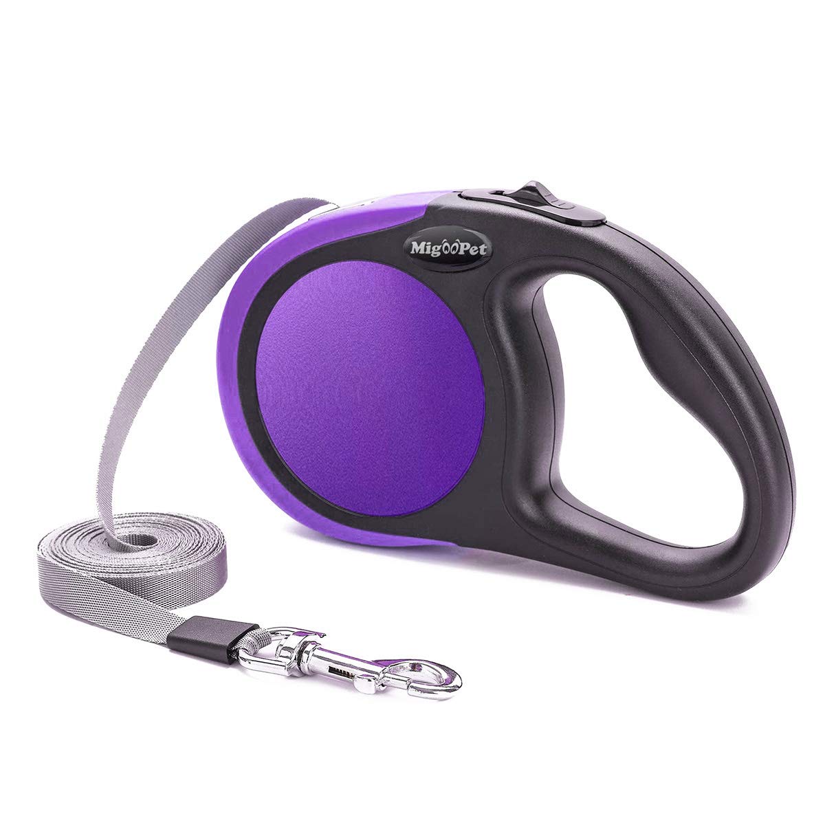 Heavy Duty Retractable Dog Leash-16ft Strong & Durable Walking Leash for S to L Dogs up to 45/115 lbs, Upgraded Lock System, Non