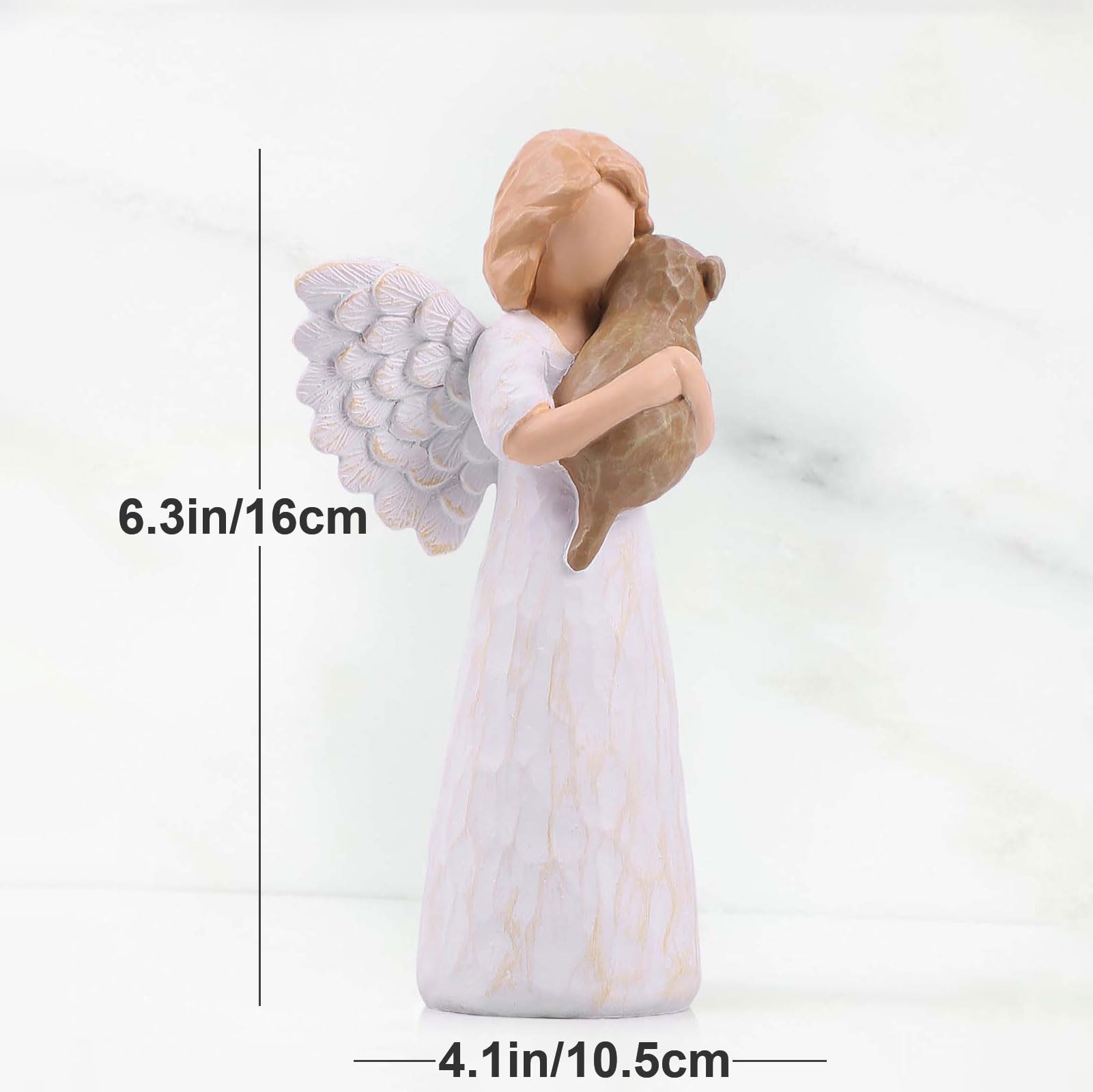 Qianling Pet Memorial Gifts For Dogs - Dog Mom Gifts For Women, Pet Sympathy Gifts For Dogs, Loss Of Dog Sympathy Gift, Angel Fi