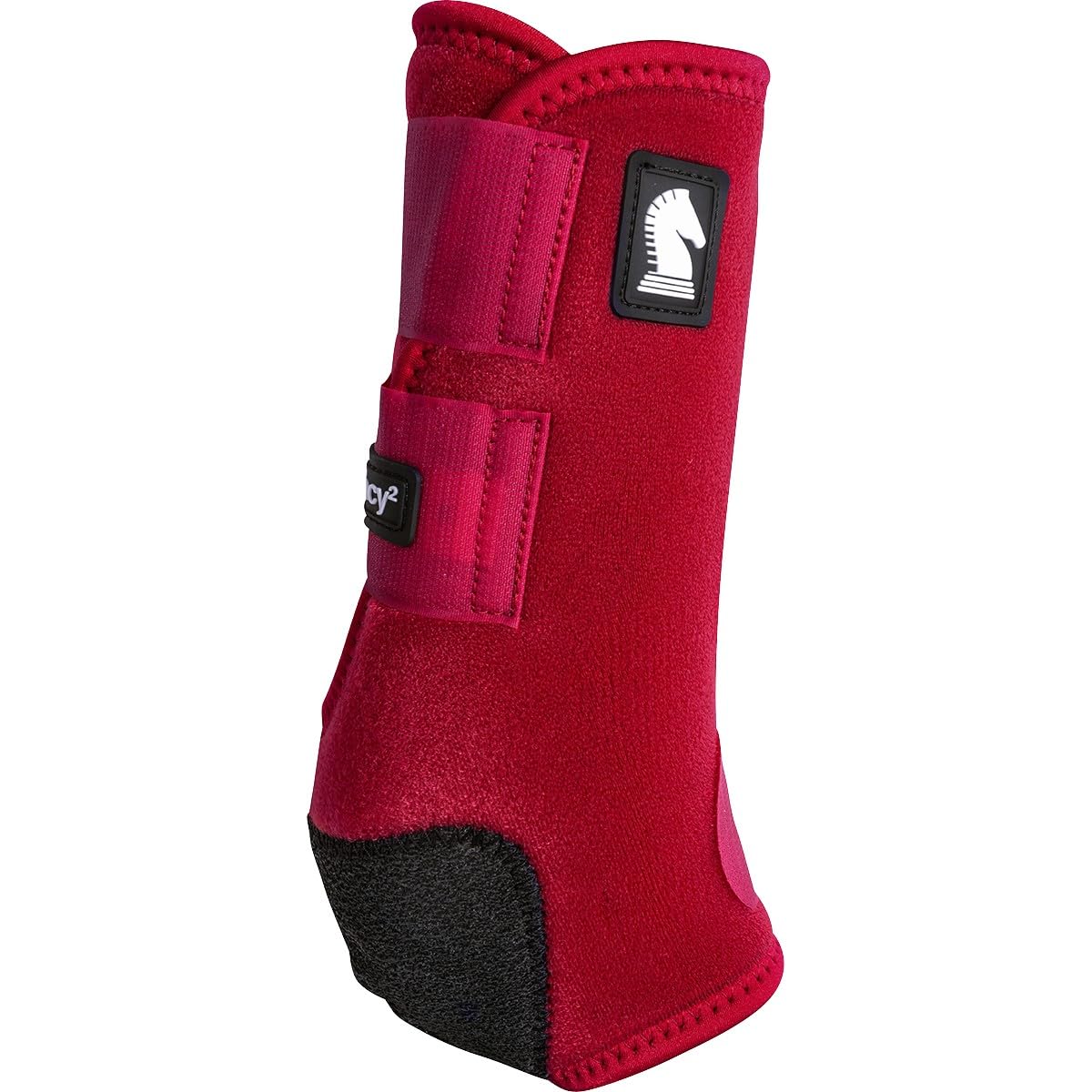 Classic Equine Legacy2 Support Boots, Front (Crimson, Large)