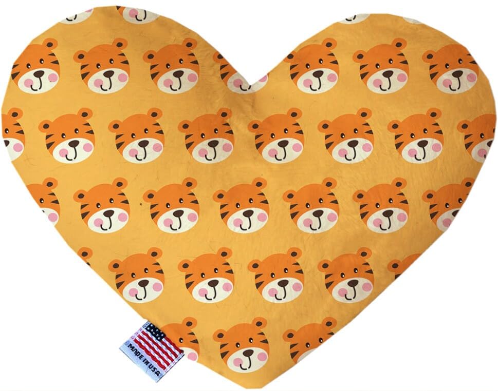 Pet and Dog Plush Heart or Bone Toy, "Oh Baby Group" (Available in different sizes, and 12 different pattern options!) Baby Bear 8" Plush Bone