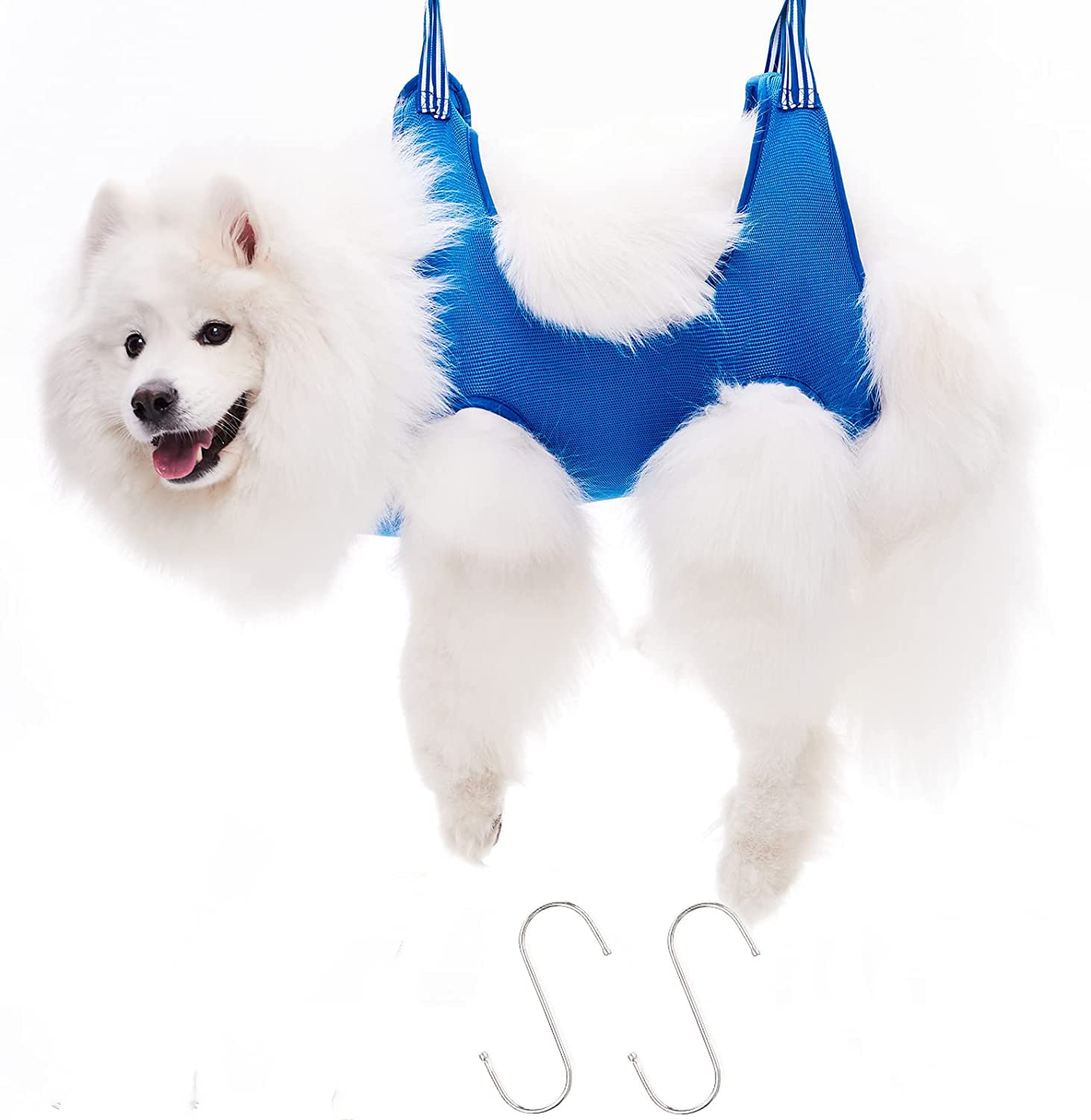 Prakal Cat Grooming Hammock Harness For Dogs,Pet Hammock Dog Grooming Sling For Trimming Nail And Ear/Eye Care