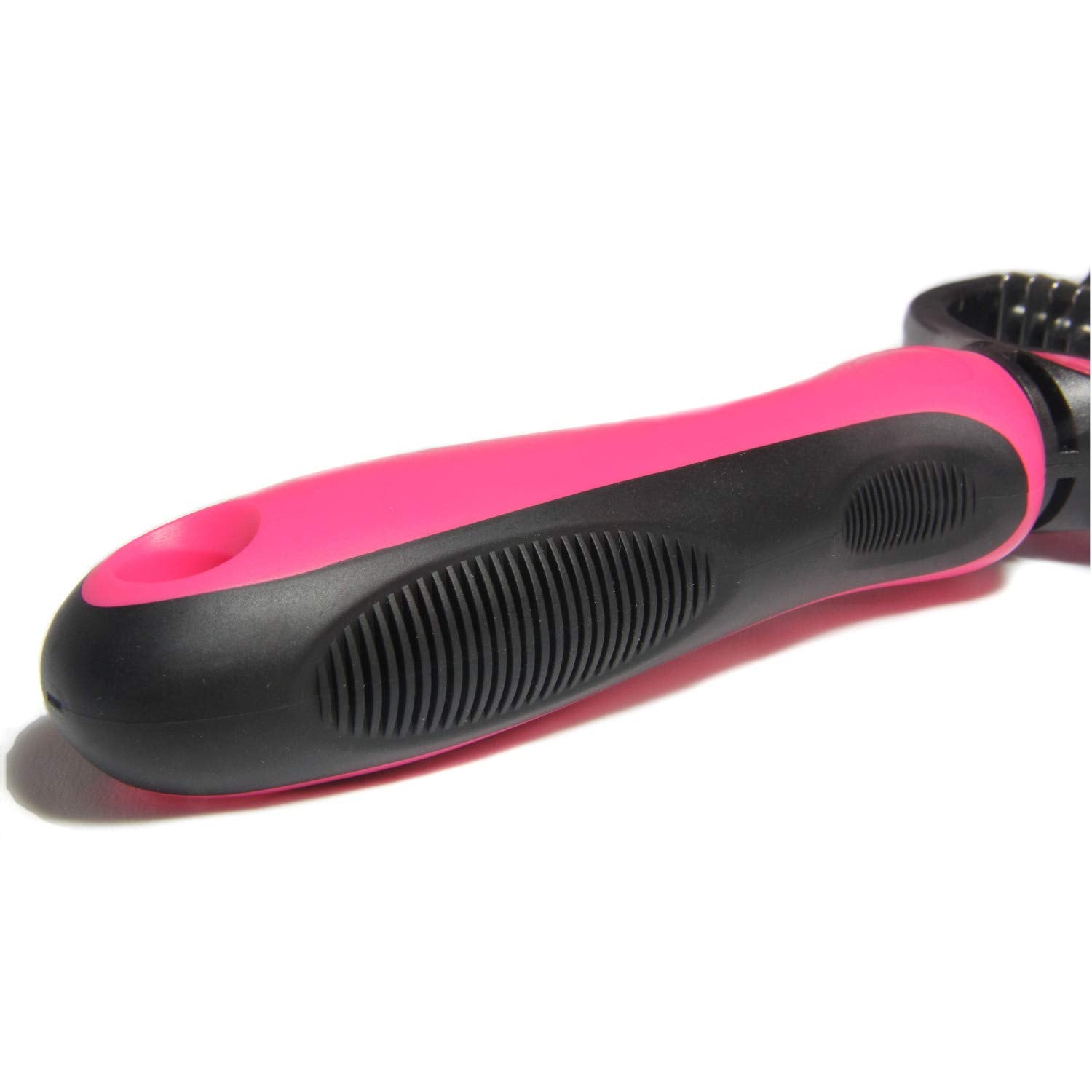 Maxpower Planet Pet Grooming Brush - Double Sided Undercoat Rake For Dogs & Cats, Extra Wide Brush To Reduce Shedding By 95% (Pi