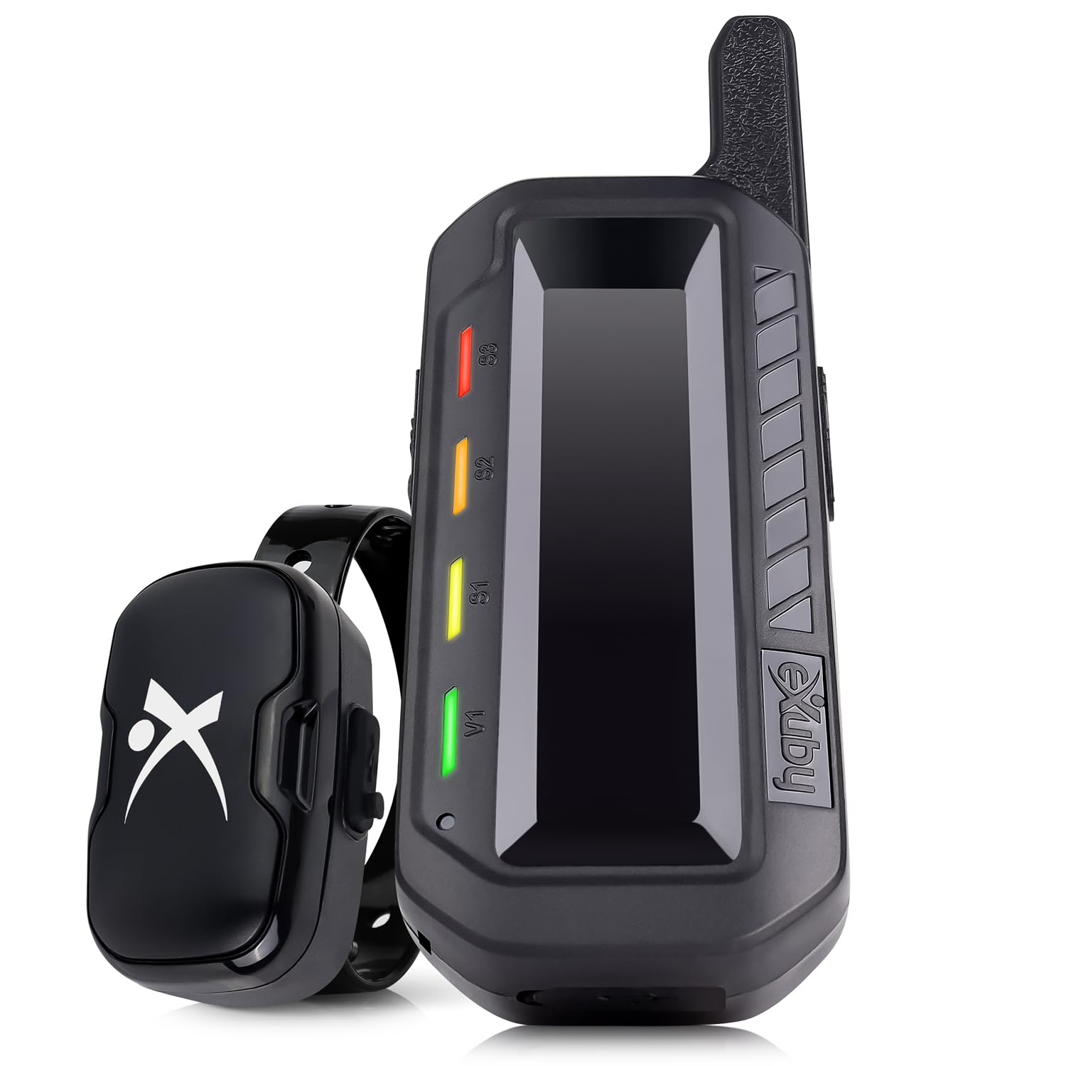 Exuby Touch-Slide Control Shock Collar For Medium To Large Dogs -Bring Peace & Quiet To Your Home Instantly W/Slide Of A Thumb -