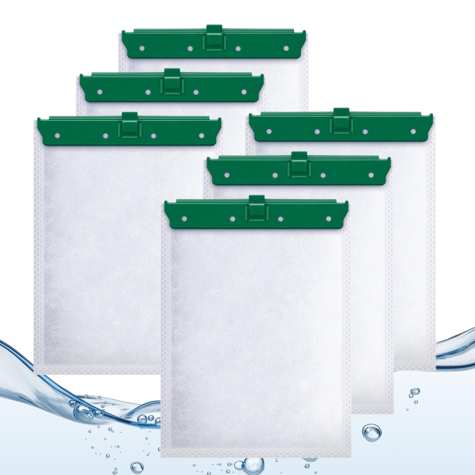 Kucbraly Medium Aquarium Filter Cartridge for Tetra Whisper Bio Bag Power Filters, Medium Filter Cartridges for Tetra Repto Filt