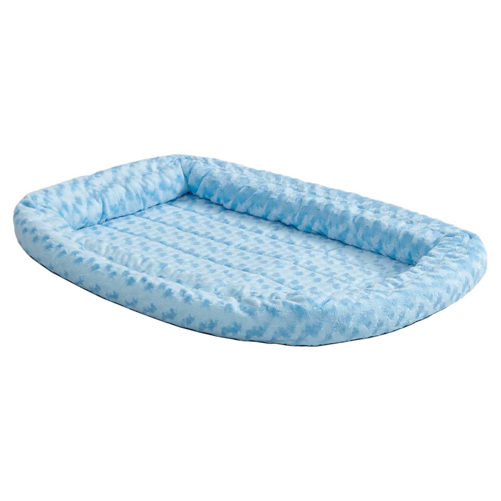 Midwest Homes For Pets Double Bolster Bed, 36, Blue
