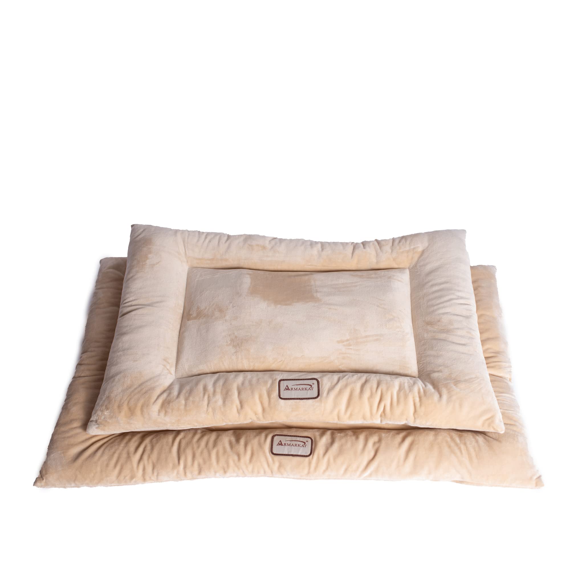 Armarkat Pet Bed Mat 35-Inch by 22-Inch by 3-Inch M01-Large, Beige
