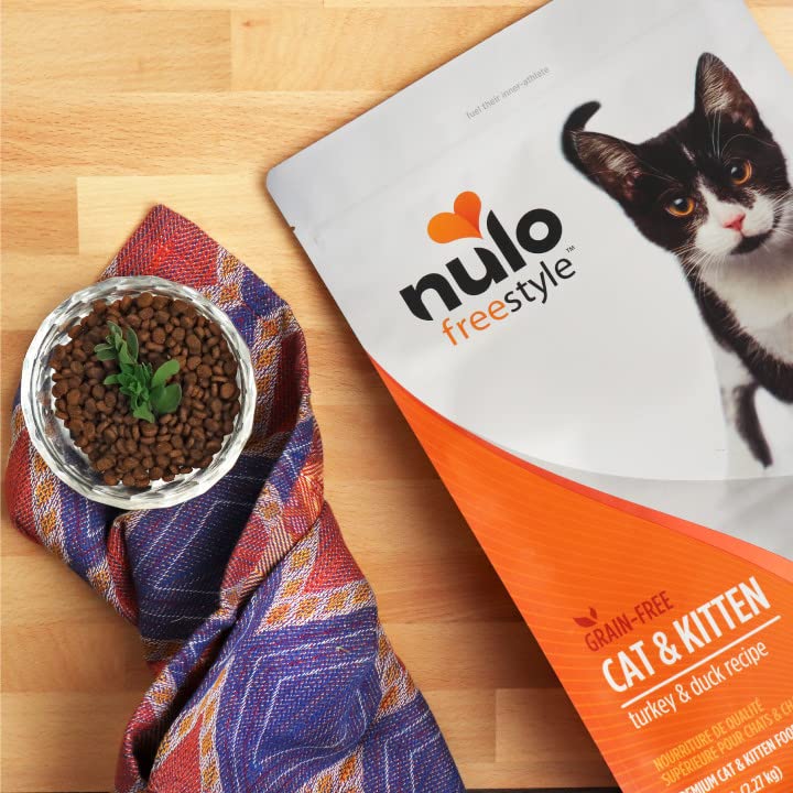 Nulo Freestyle Cat & Kitten Food, Premium Grain-Free Dry Small Bite Kibble Cat Food, High Animal-Based Protein with BC30 Probiot