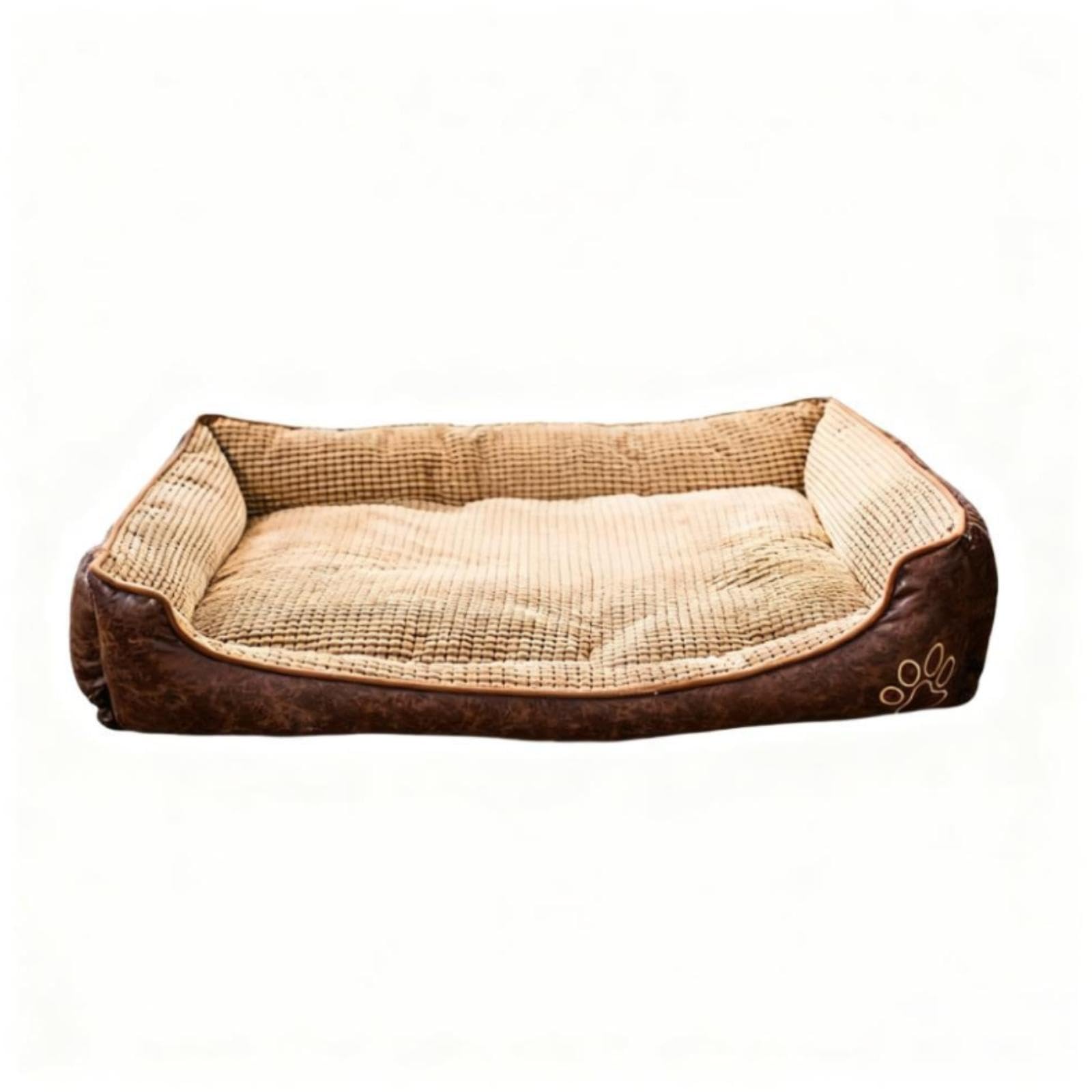 Zoomella Orthopedic Dog Bed, cleanable, nonslip, for large dogs, removable cover, comfortable Coffee A 50 * 40cm|Sofas, Lovesea