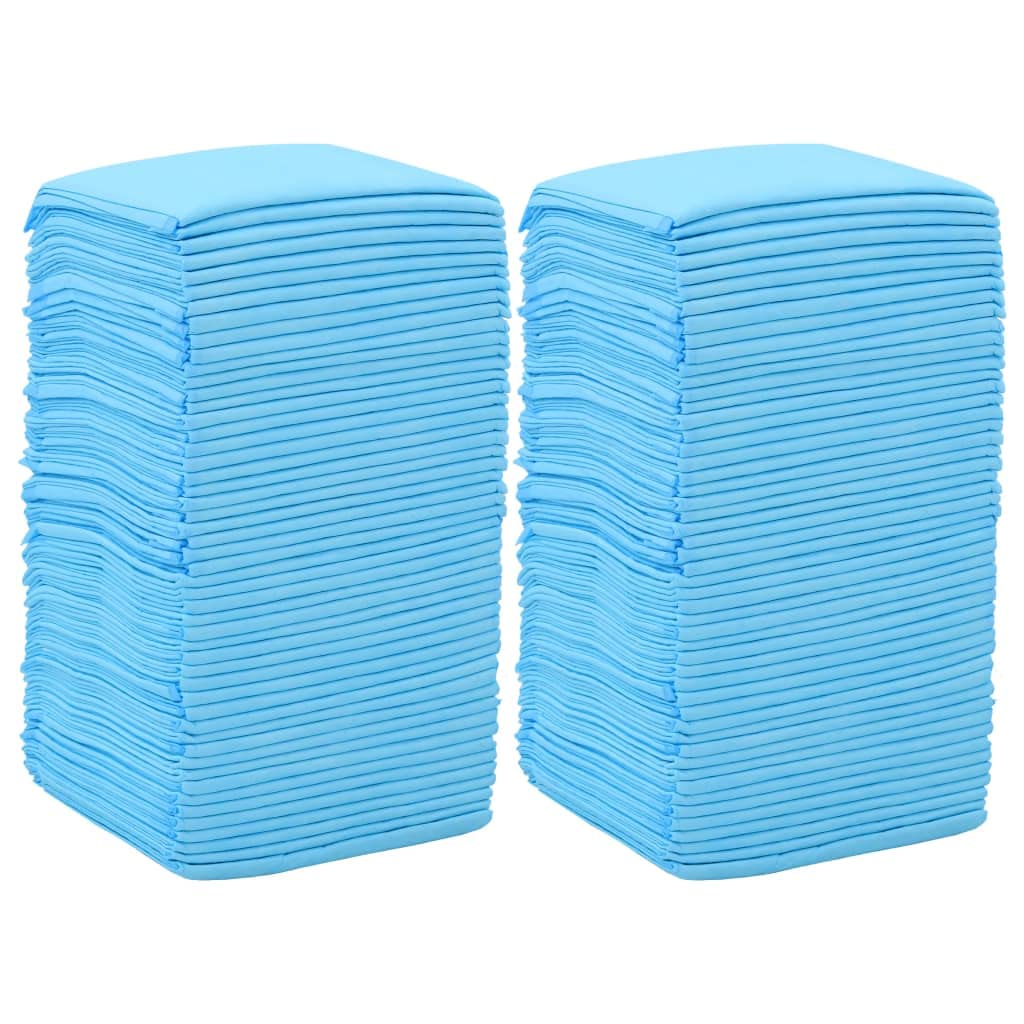 Vidaxl Pet Training Pads - Highly Absorbent, Multi-Layered Pee Pads For Dogs, 23.6'X23.6', Leak-Proof Doggy Pads, 100 Pack