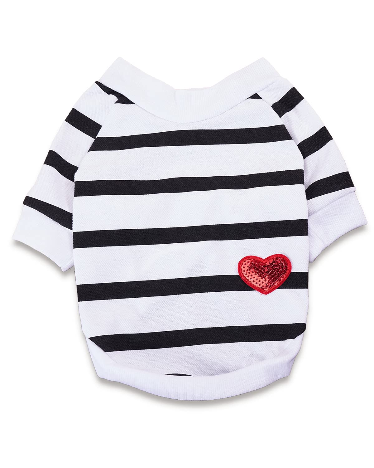 Small Puppy Clothes For Boys Dogs Puppy Striped Tshirt French Boston Terriers Clothes, Xs, White