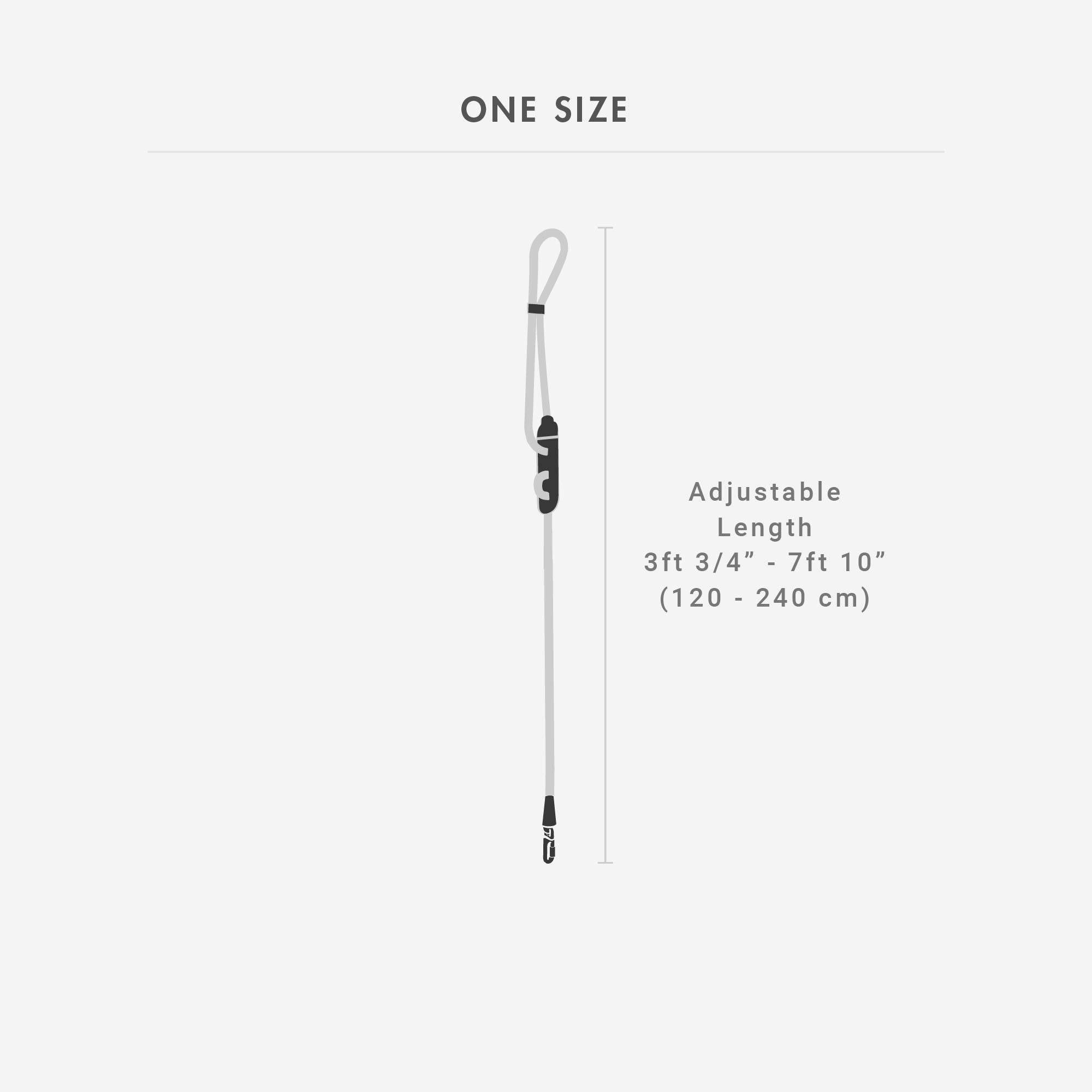 Nox Reflective 3-In-1 Hands-Free Dog Leash, Versatile Crossbody Rope Leash, Adjustable Long Leash, Easy On The Wrist