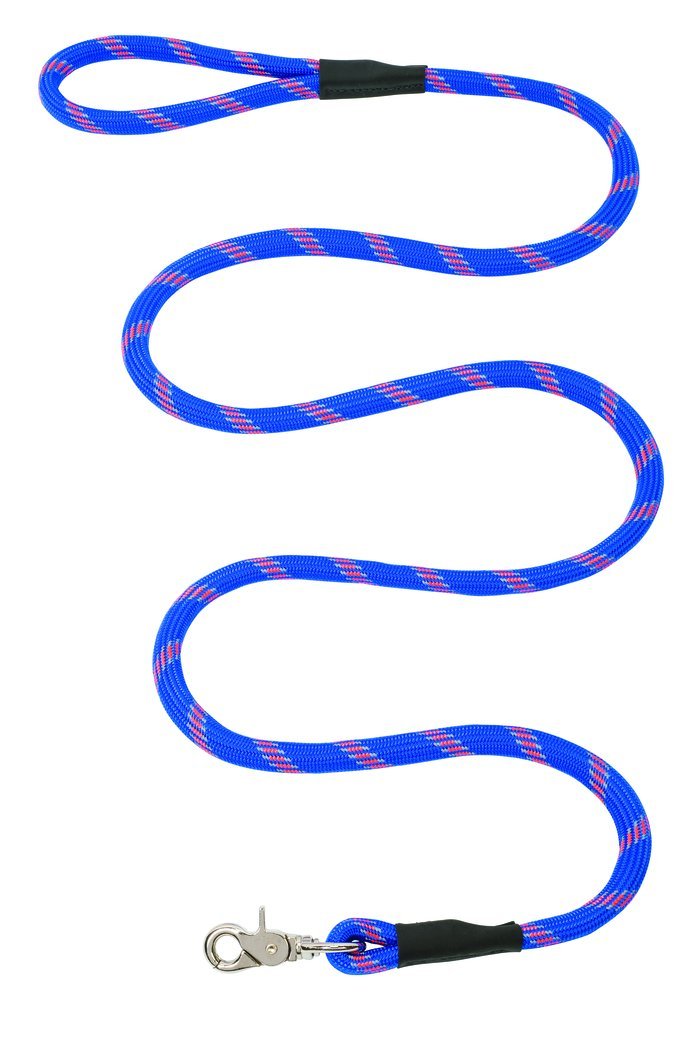 Terrain D.O.G. Rope Leash, 4-Feet L X 1/2-Inch Wide, Blue/Orange