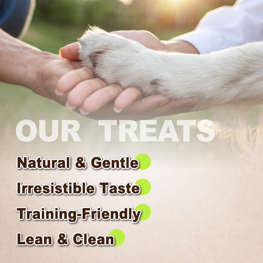 A Freschi srl Natural Turkey Treats - Hypoallergenic, Low-Fat Puppy Snack, 6 oz Mini Bars
