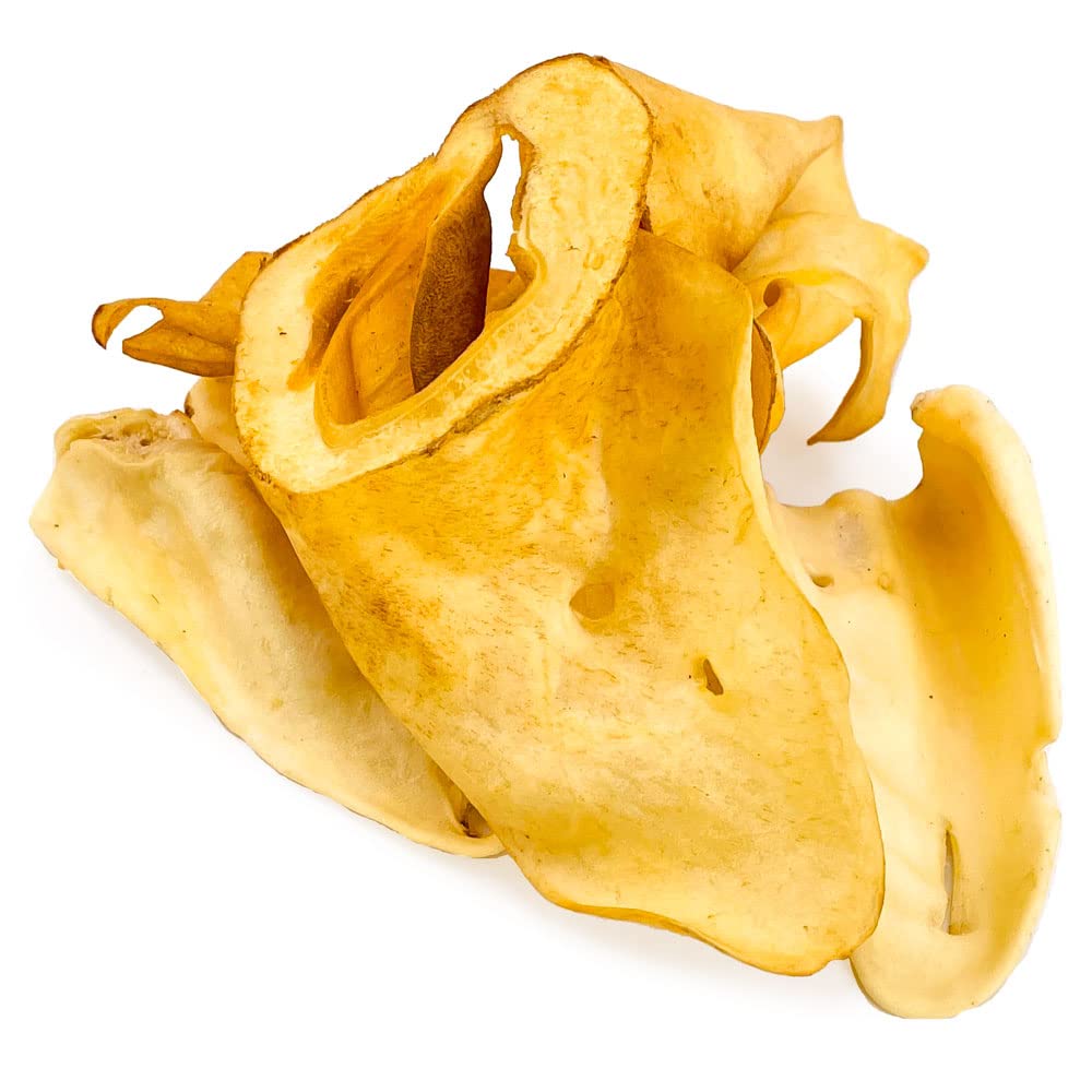ValueBull Cow Ears, Varied Shapes, Small, 50 Count Bulk Pack - All Natural Dog Treats, Angus Beef, Single Ingredient, Cleans Tee