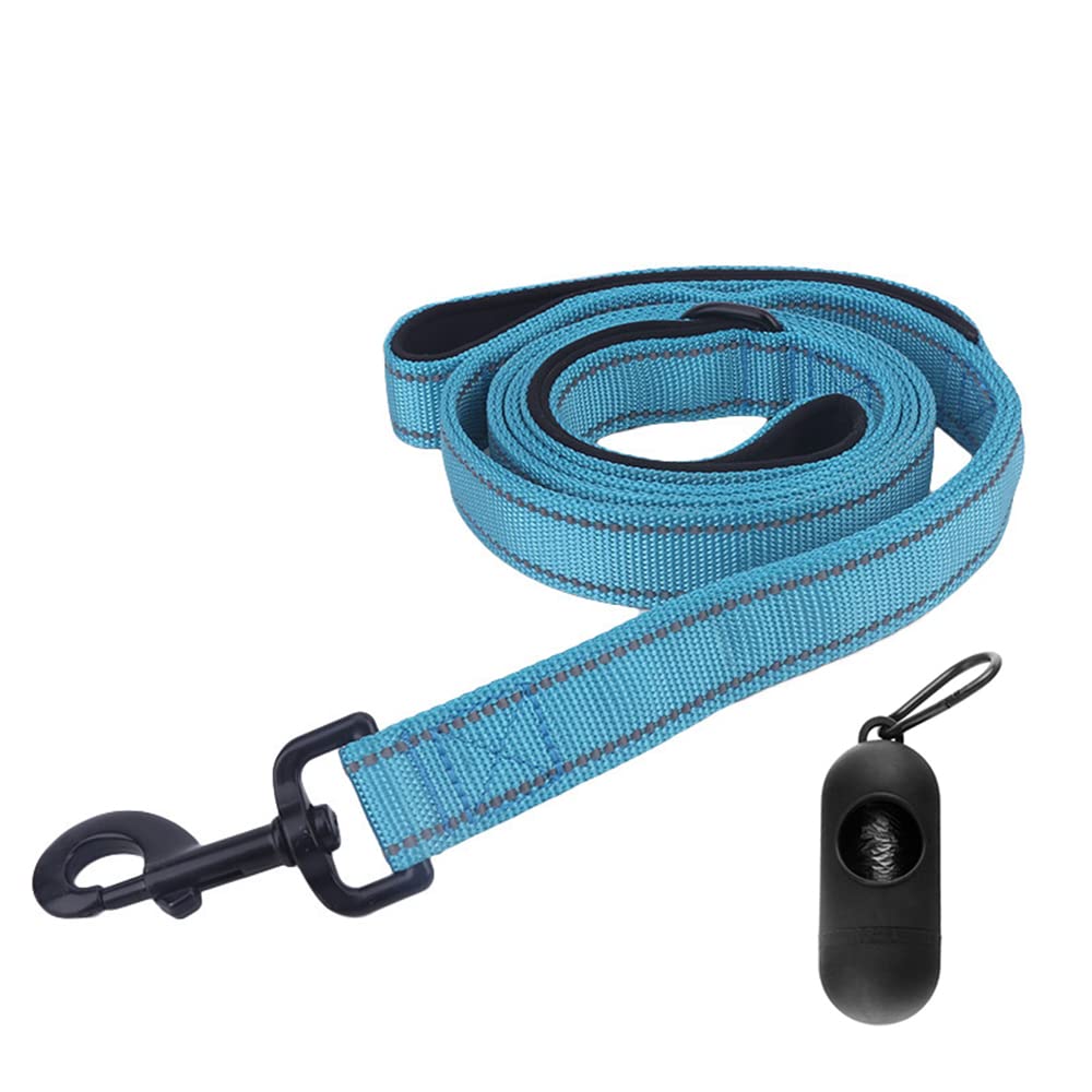 Dog Leash, Heavy Duty Dog Leash, Leashes For Large Breed Dogs 5Ft 6Ft, Double Handle Dog Leash, Reflective Training Lead, Perfec