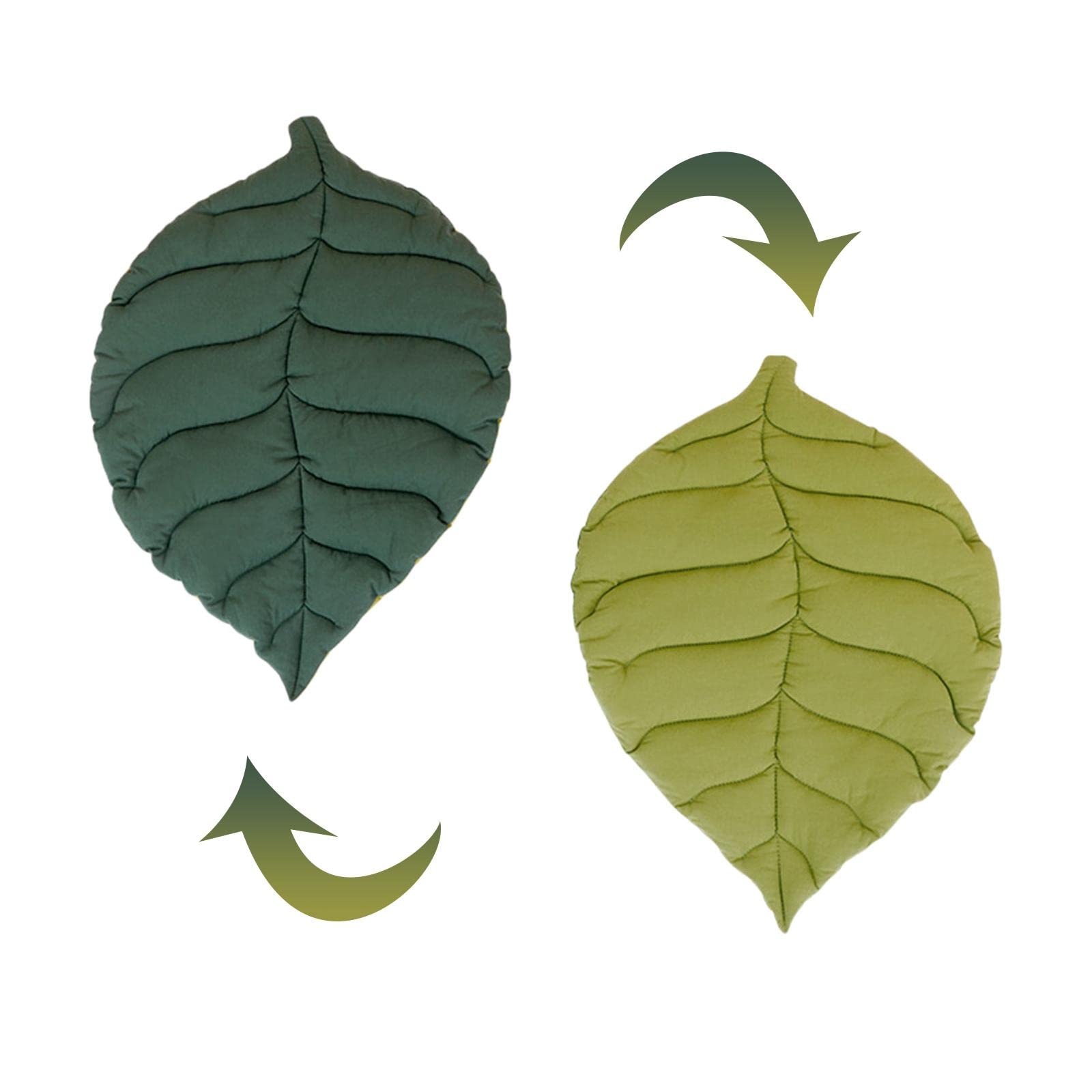 Enakshi (LABEL) Creations Dog Bed Mat Cage Pad Washable Mattress Sofa Kennel Pad Pet Bed Gingko LeafPet Supplies|Dog Supplies|Be