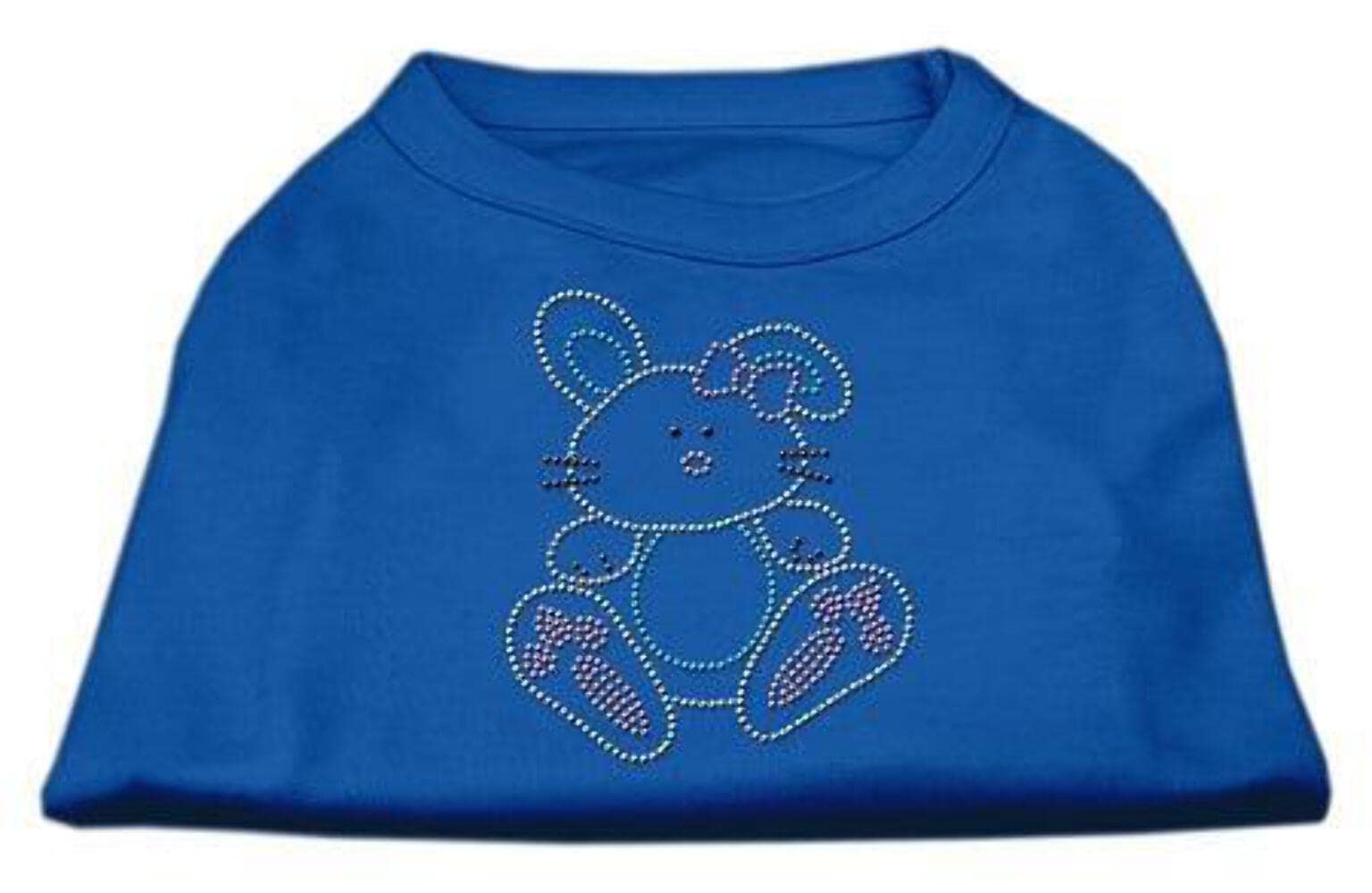 Mirage Pet Products Bunny Rhinestone Dog Shirt, Small, Light Pink