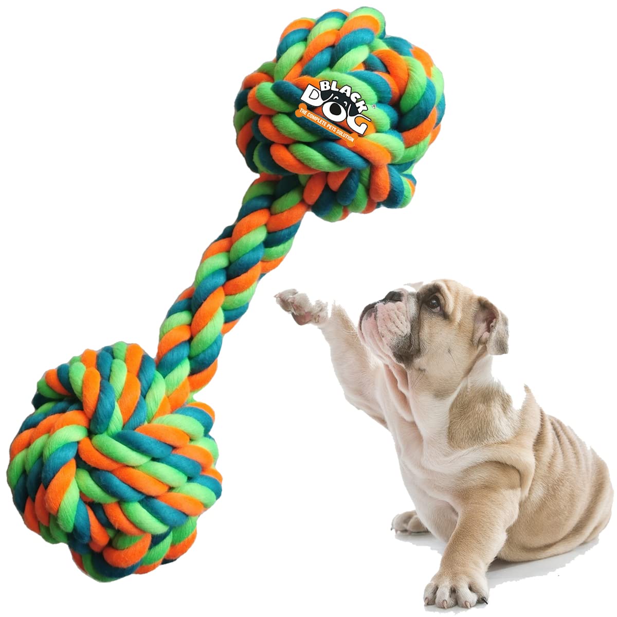 Blackdog Puppy Toy Pack Includes Chew Toy Rope Toys Dumble Polyester Rope Toy And Teething Fetch Toy For Small To Medium Dogs In