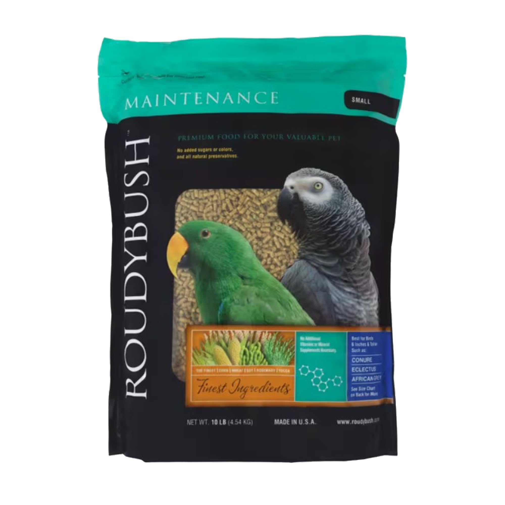 Roudybush Daily Maintenance Bird Food, Small, 10-Pound
