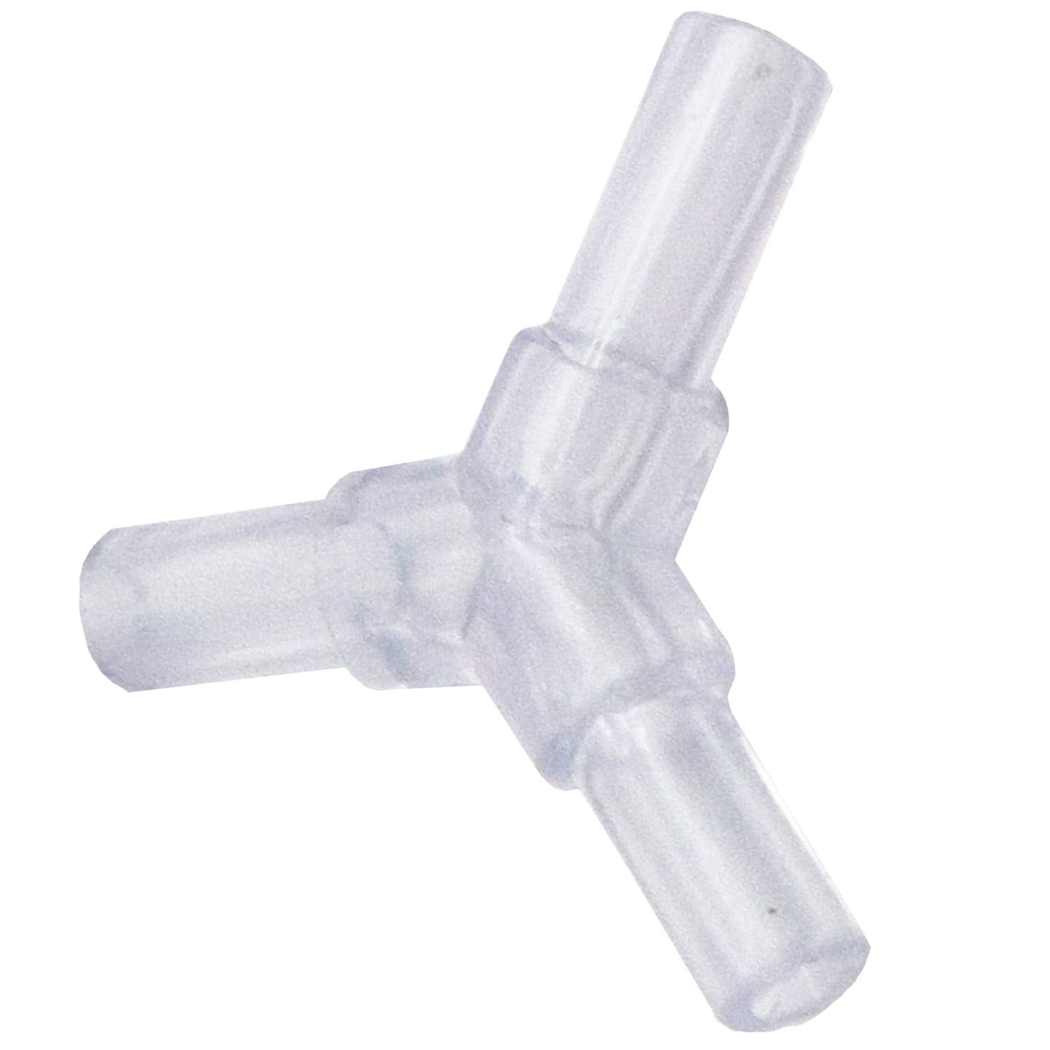 Xiaoyztan 60 Pcs Plastic 3-Way Y-Shape Aquarium Air Valves Splitter Pump Tubing Connectors