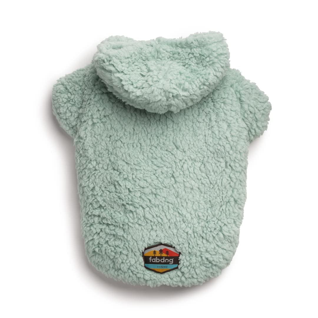 Fabdog Sherpa Hoodie 18'' Seafoam