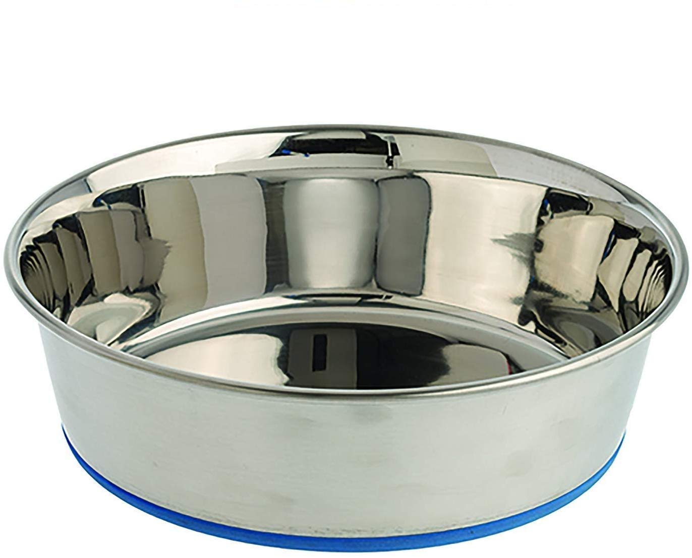 Pet Heavy Dog Bowl Export Quality With 100% Silicon Bonded Rubber Base Stainless Steel Dog Food Bowl Feeder Bowls Pet Bowl For F