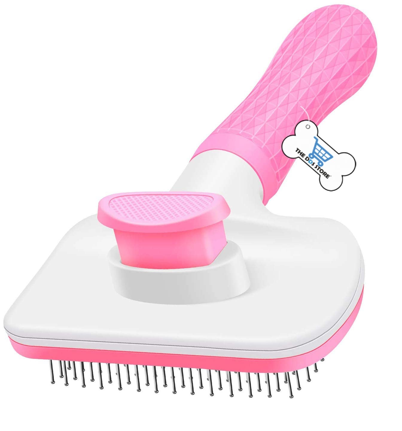 The DDS Store Self Cleaning Slicker Brush Dog Cat Grooming Hair Deshedding Undercoat Pet Puppy(Color May Vary)