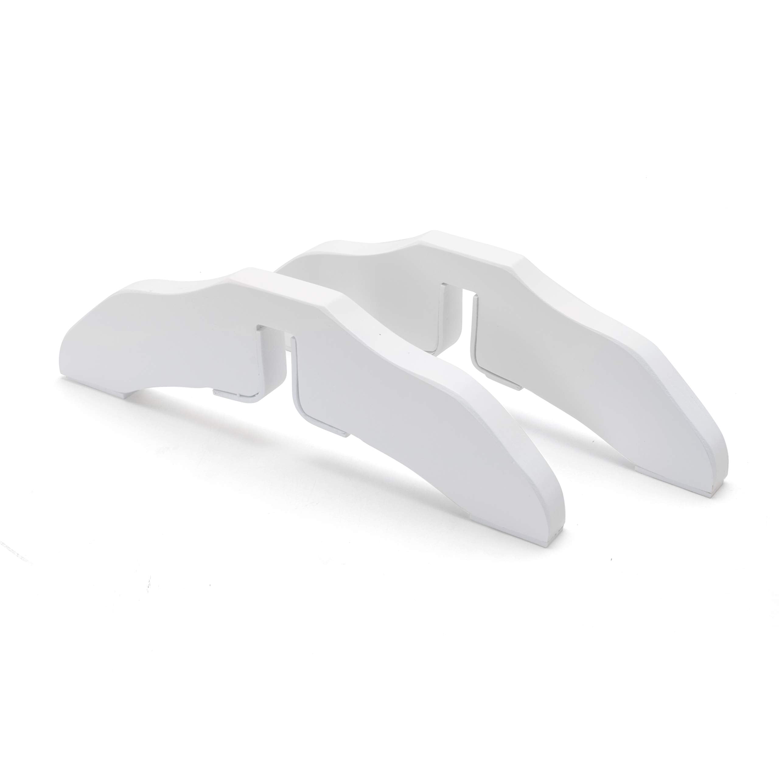 Support Feet for 360 Configurable Pet Gate Collection, White, 1 LB (33402)