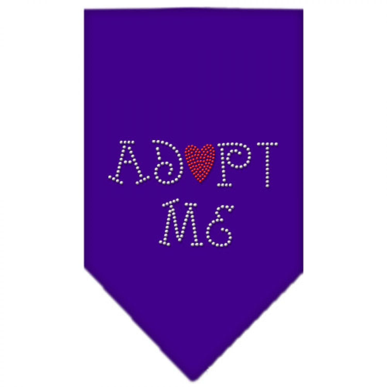 Pet and Dog Bandana Rhinestone, Adopt Me Purple Small