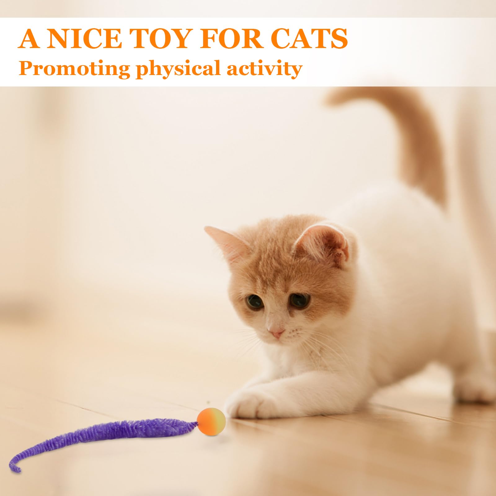 Yishangfa Mixed Bouncy Balls For Cats 5 Pack