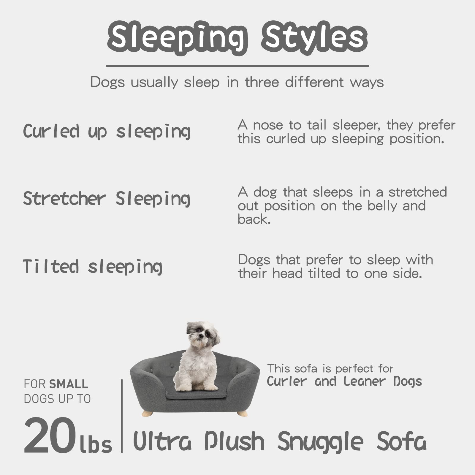 Shavi Pet Sofa Bed Dog Couch For Small Pet Dog And Cats, Low Back Pets Lounging Bed With Velvet Modern Sofa For Dogs Easy-To-Cle