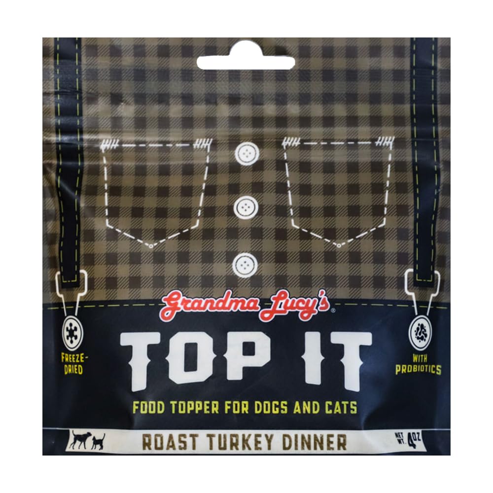 Top It Roast Turkey Dinner Pet Food Topper - 4oz