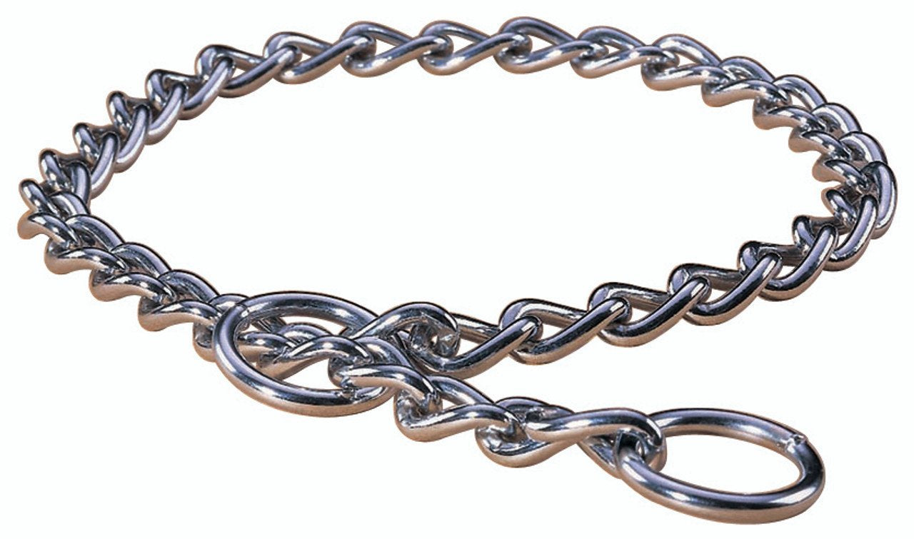Hamilton Heavy Choke Chain Dog Collar, 24-Inch