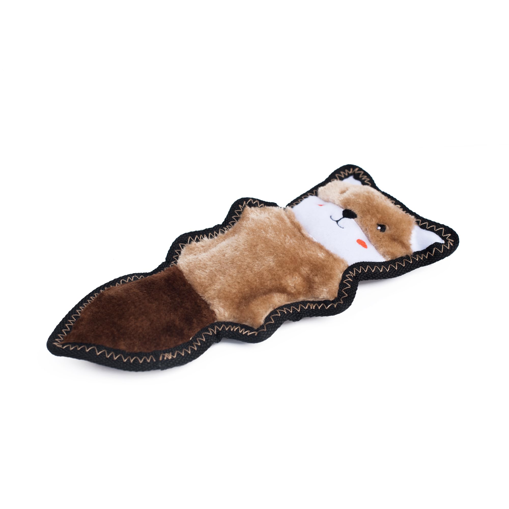 ZippyPaws Z-Stitch Skinny Peltz - No Stuffing Dog Toy to Keep Them Busy, for Small, Medium, & Large Dogs, Squeaky Pet Toy, Soft
