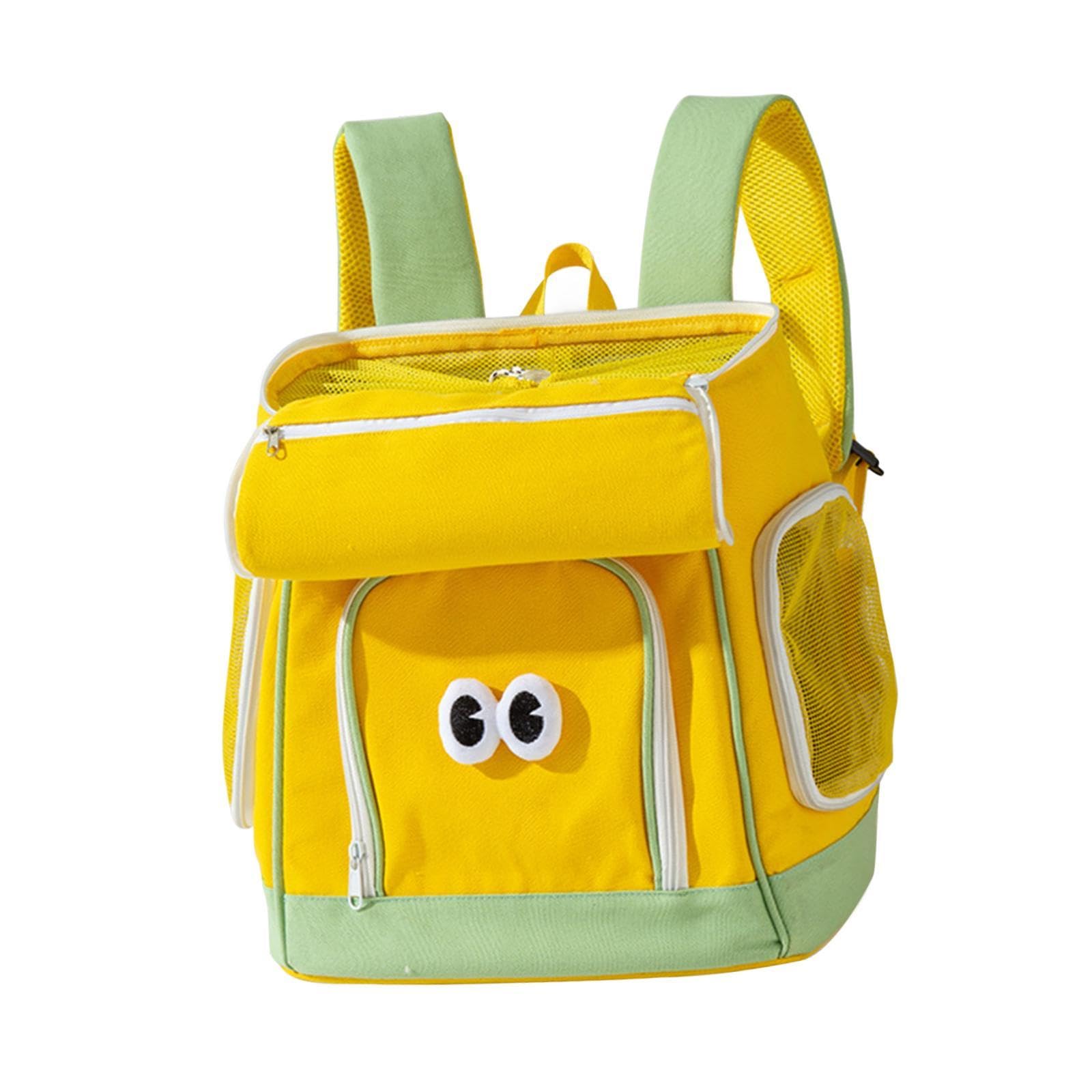 MYADDICTION Pet Carrier for Cats, Dogs and Small Animals Travel Bag for Summer Traveling Yellow