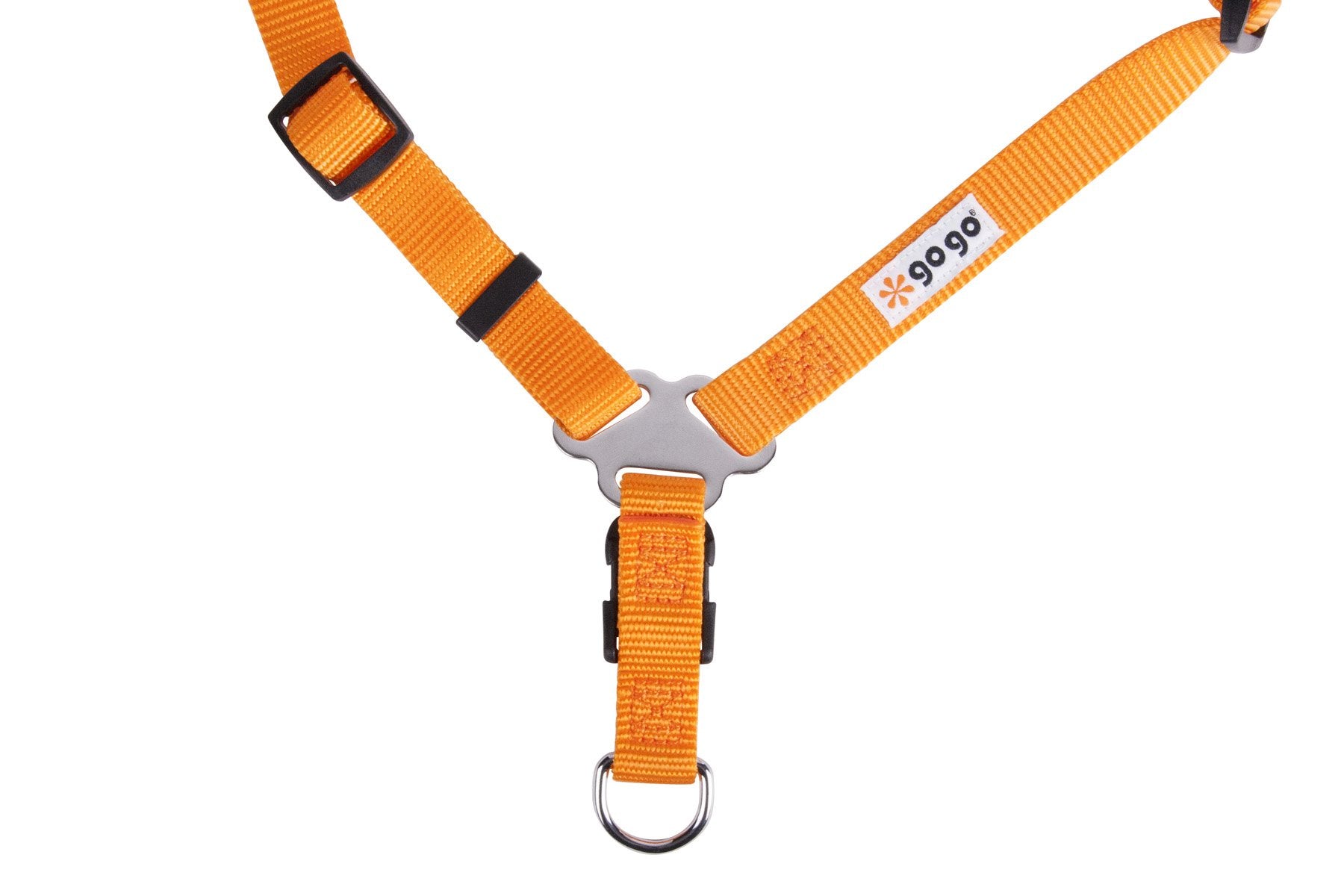 GOGO Comfy Nylon Adjustable Pet Harness, X-Small, Orange, Model 15077