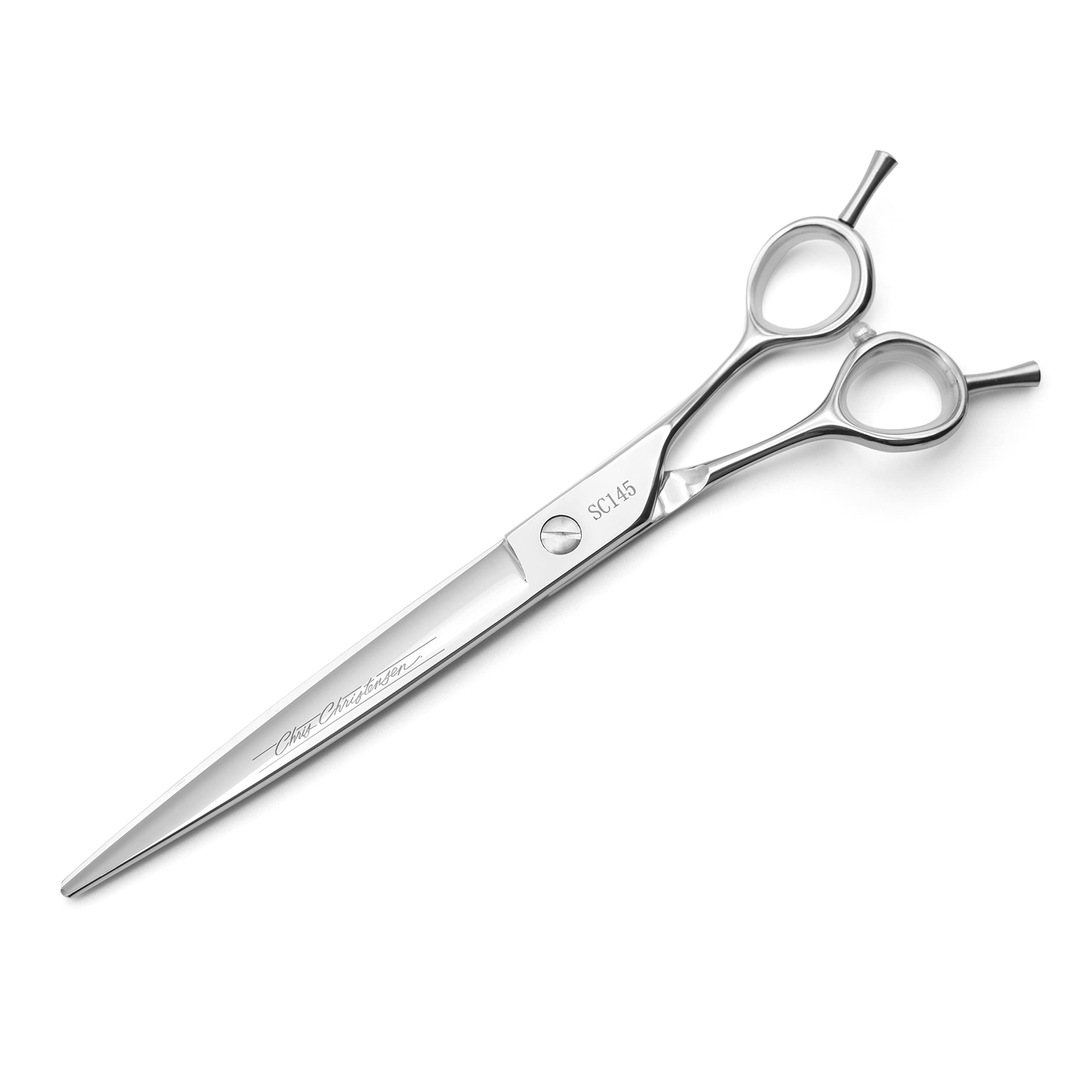 Chris Christensen Classic Series Grooming Shears, 8 in Straight Shear, Groom Like a Professional, Any Skill Level, Made From 440